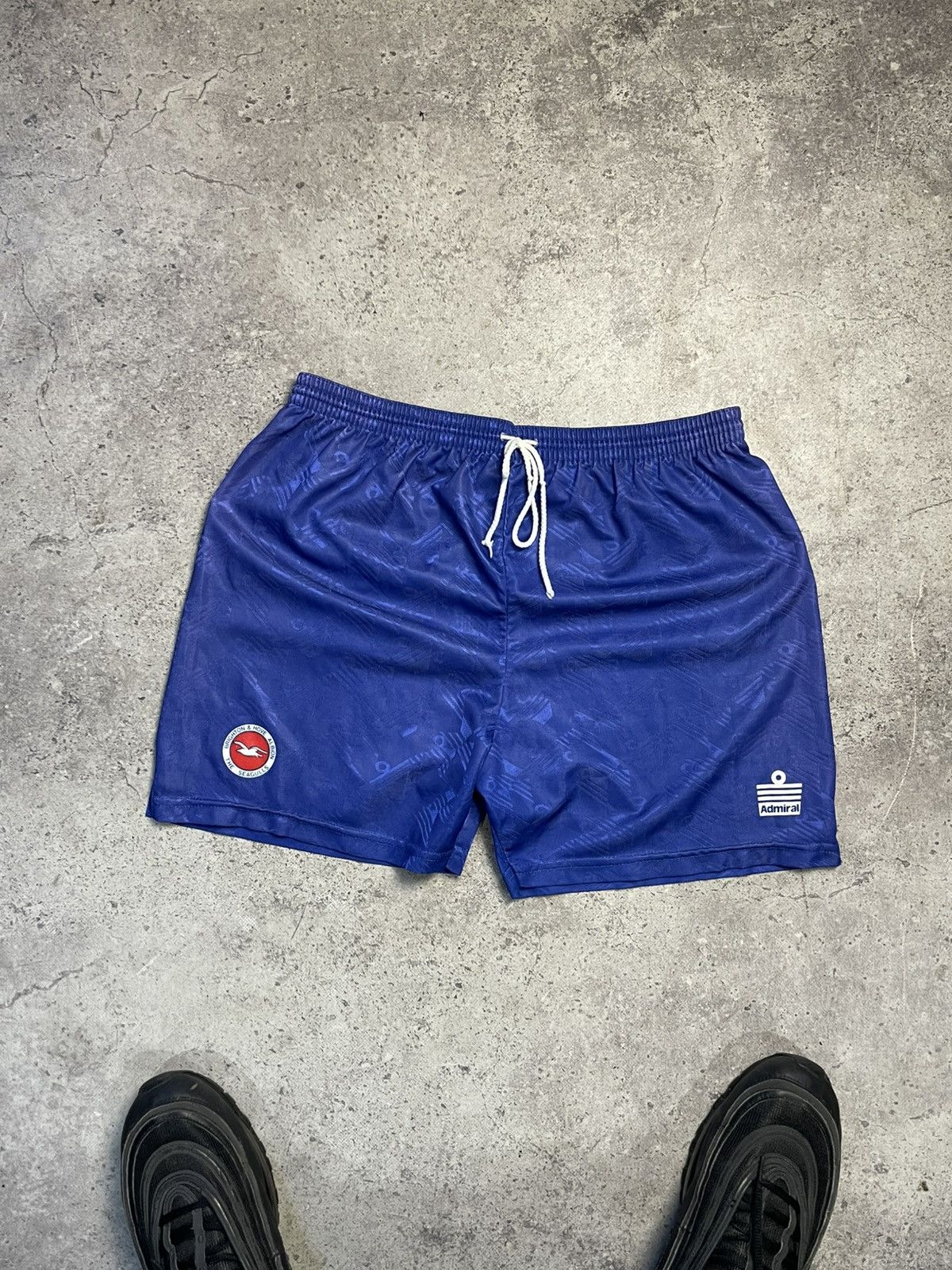 Vintage Admirals Brighton Vintage Soccer Shorts Blue Size M Size US 32 / EU 48 - 1 Thumbnail