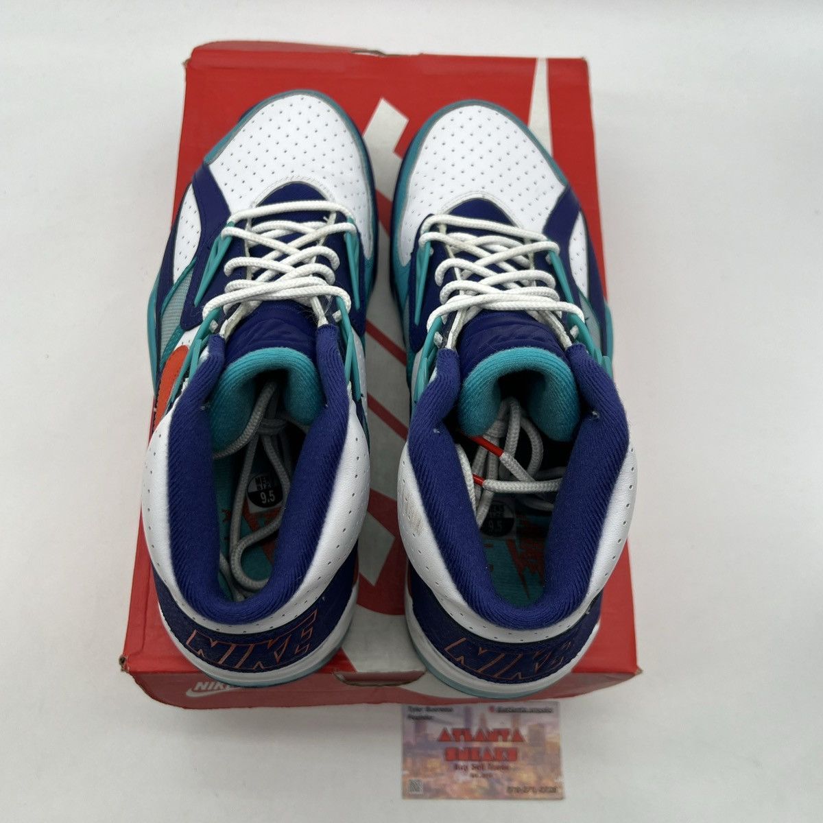 Nike Air trainer high Miami Dolphins Size US 9.5 / EU 42-43 - 7 Thumbnail