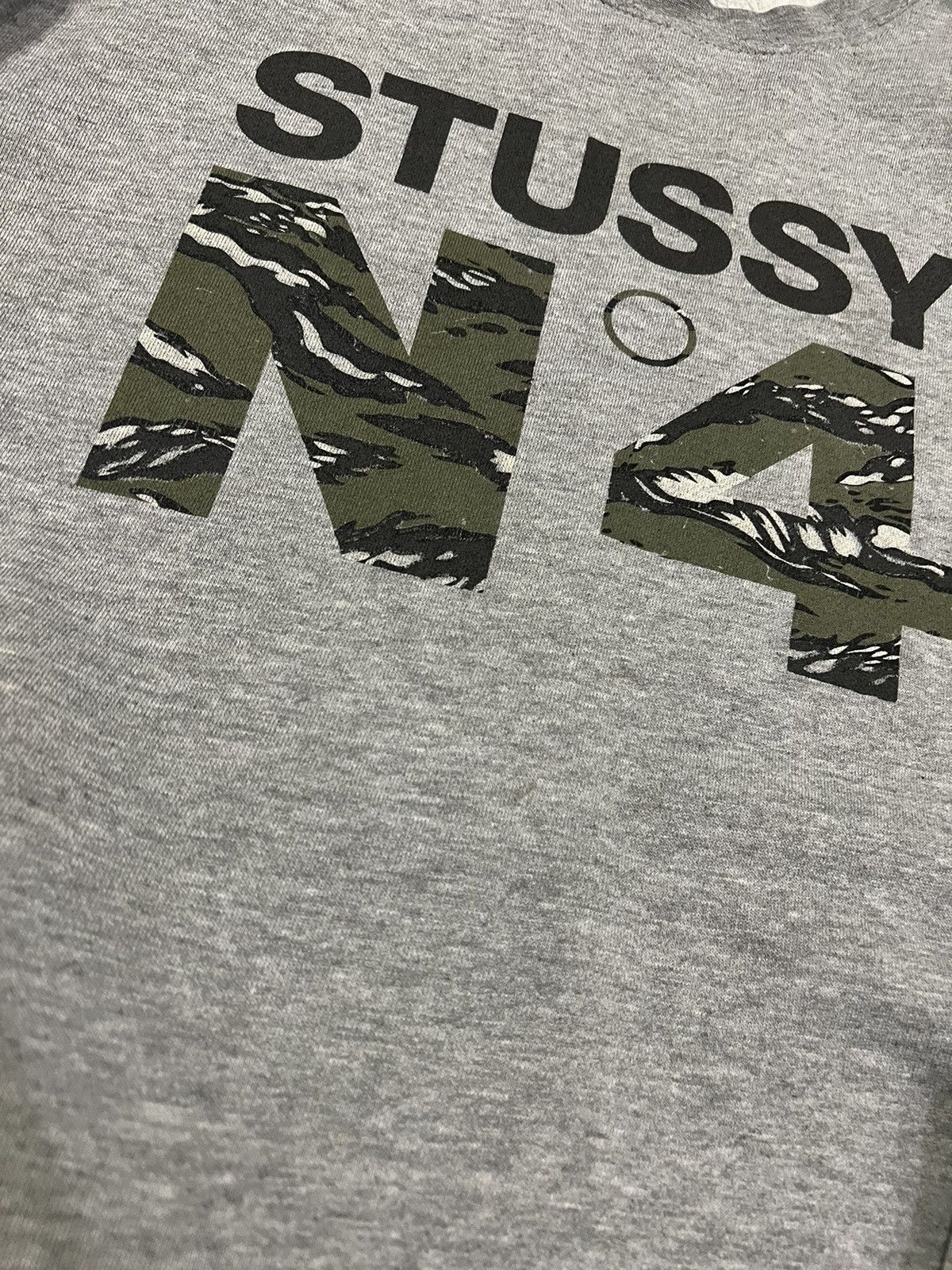 Stussy Vintage Y2k Stussy N4 Reflective Big Logo Sweatshirt 00’s Size US M / EU 48-50 / 2 - 6 Thumbnail