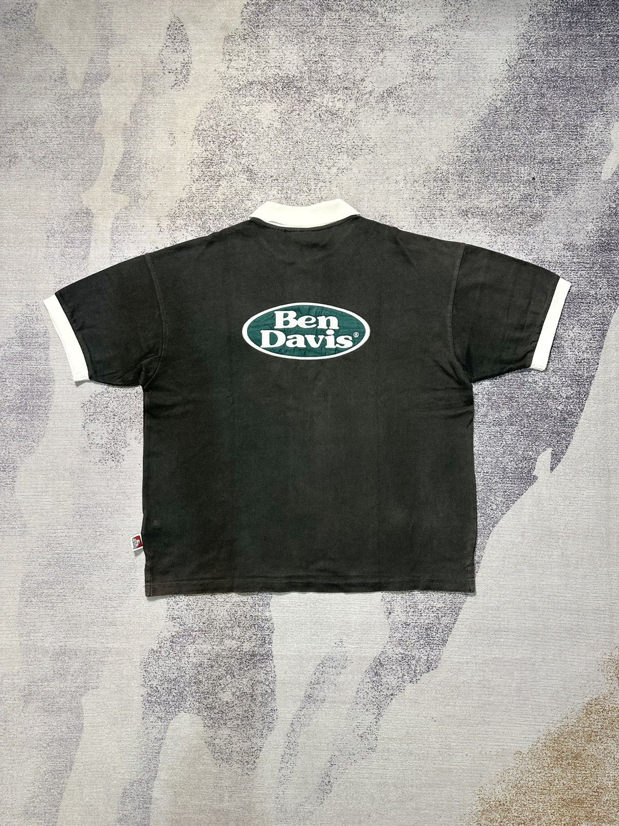 Ben Davis Vintage 90s Polo Ben Davis Shirts Grey Size US M / EU 48-50 / 2 - 2 Thumbnail