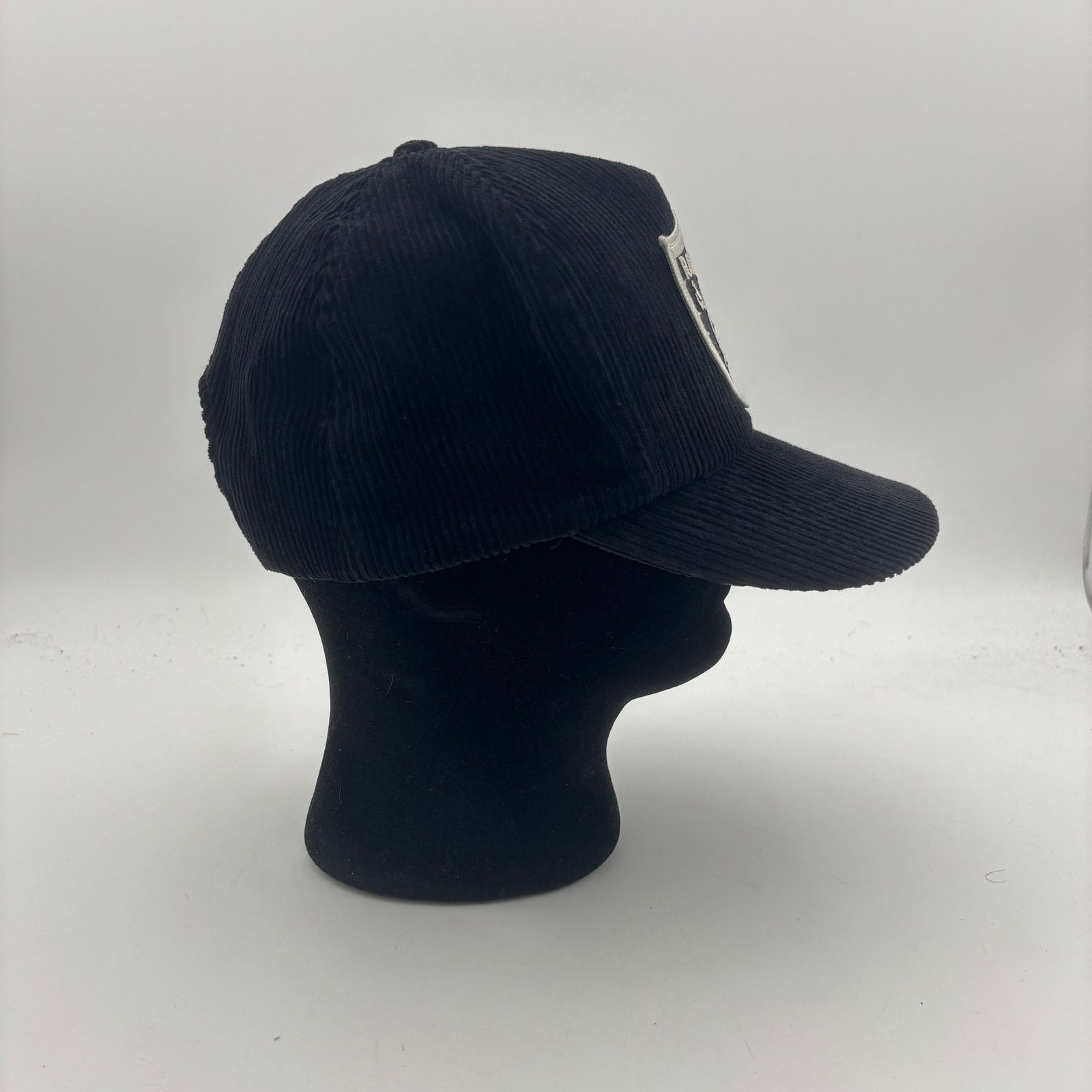 NFL × Vintage Vintage 80s Los Angeles Raiders Corduroy Snapback Las Vegas Size ONE SIZE - 3 Thumbnail