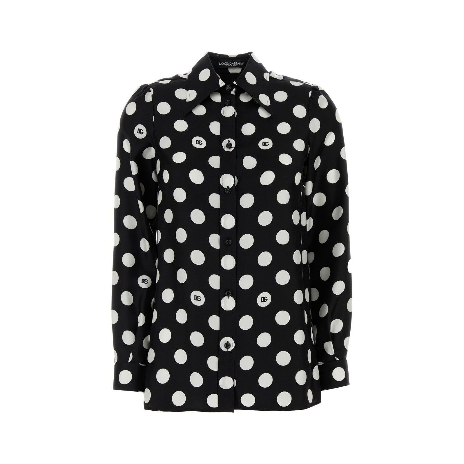 DOLCE&GABBANA Silk Shirt New & Authentic (Women's size:IT 38
