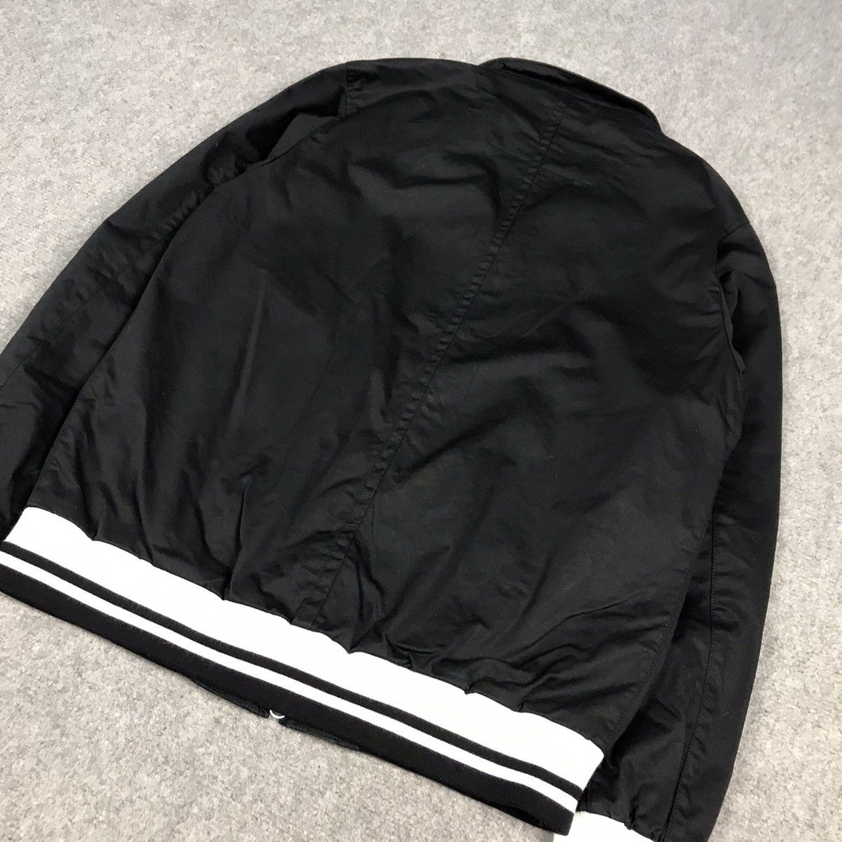 Beams Plus × Japanese Brand BEAMS HEART JAPAN BOMBER BLACK JACKET Size US M / EU 48-50 / 2 - 6 Thumbnail
