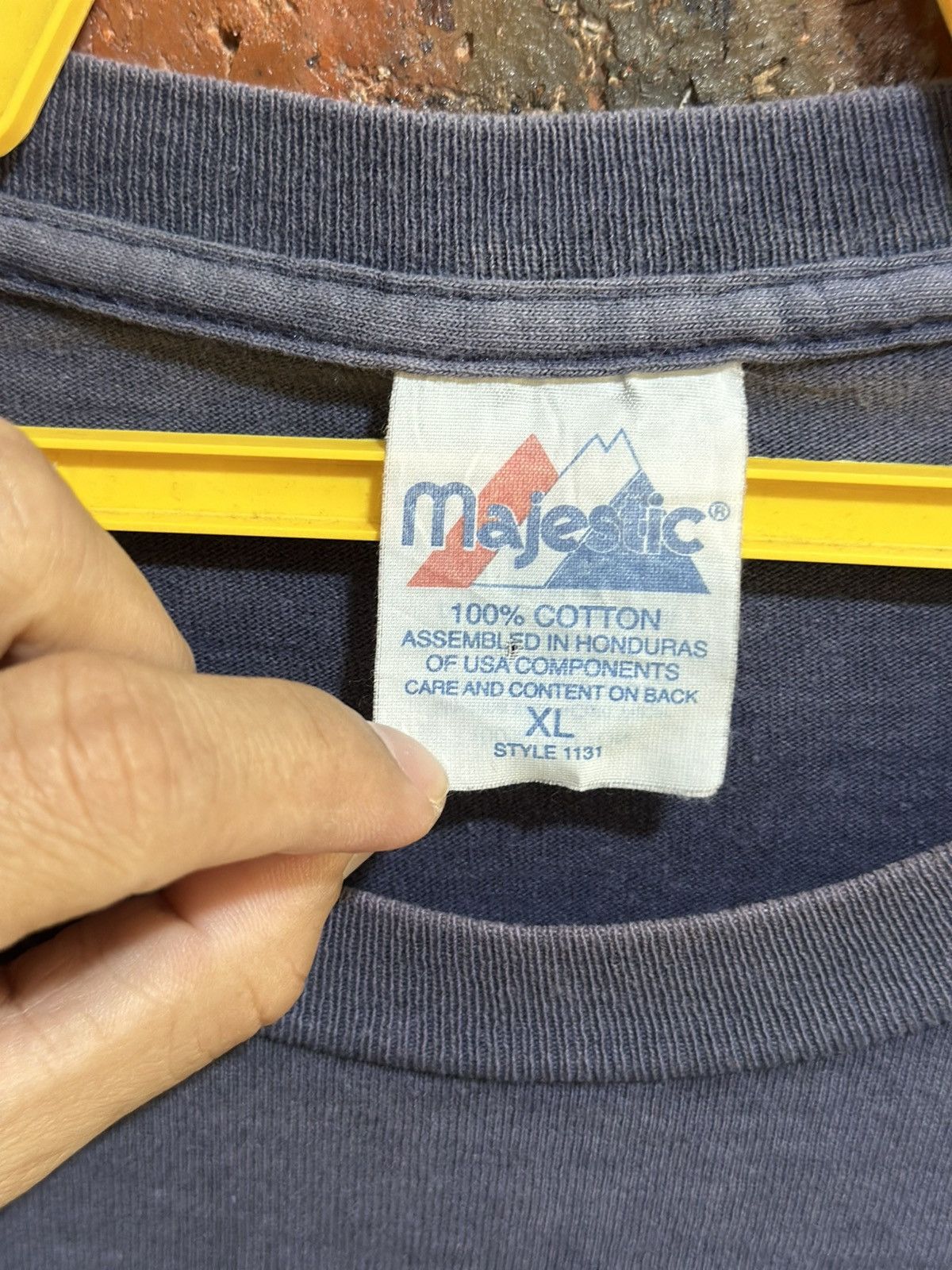 MLB × Majestic × Vintage Vintage Mlb NY Yankees Hideki Matsui Sun Faded Tee Size US XL / EU 56 / 4 - 4 Thumbnail