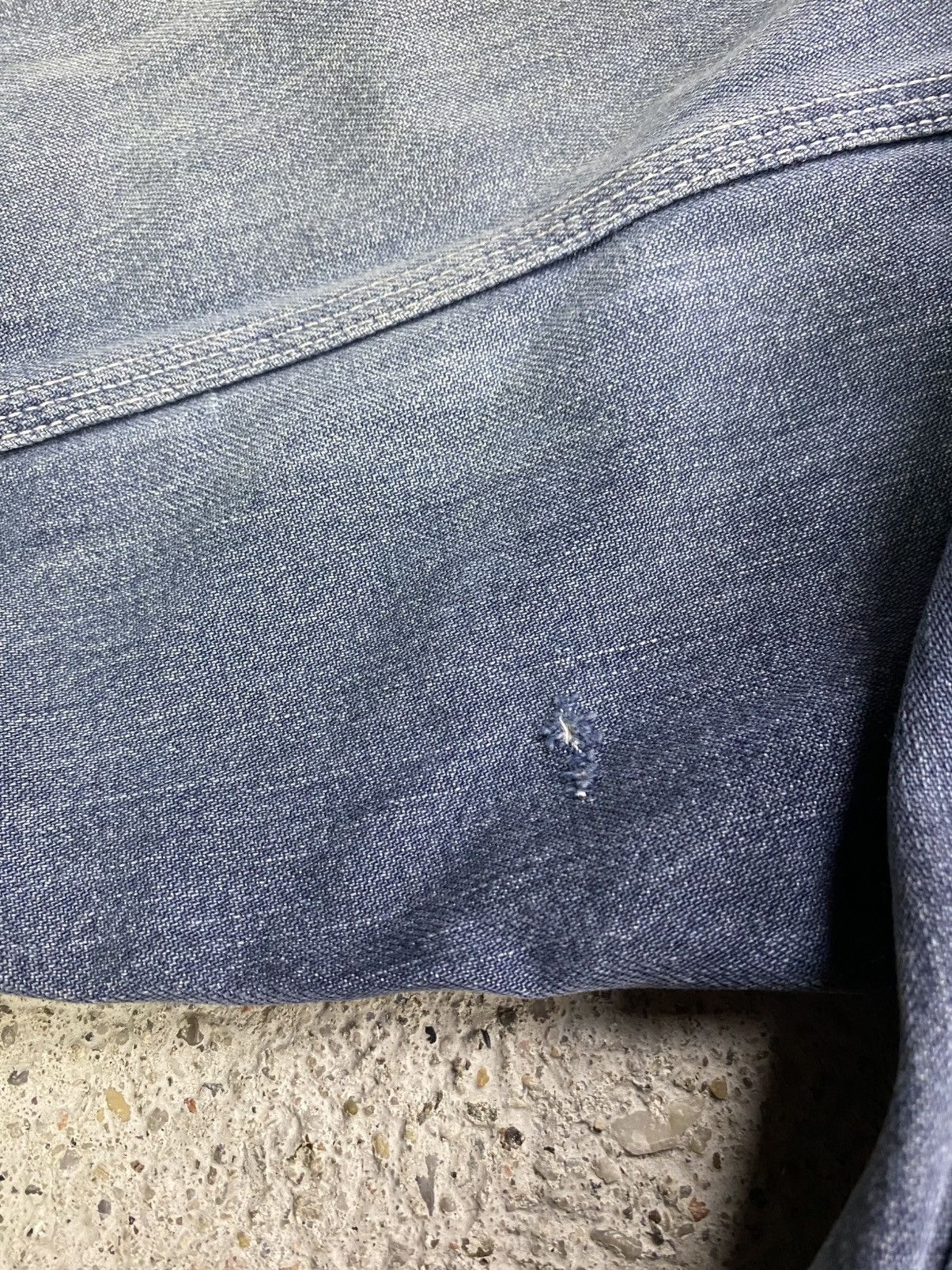 Diesel Diesel denim jacket vintage trashed made in italy archive Size US XXL / EU 58 / 5 - 16 Thumbnail