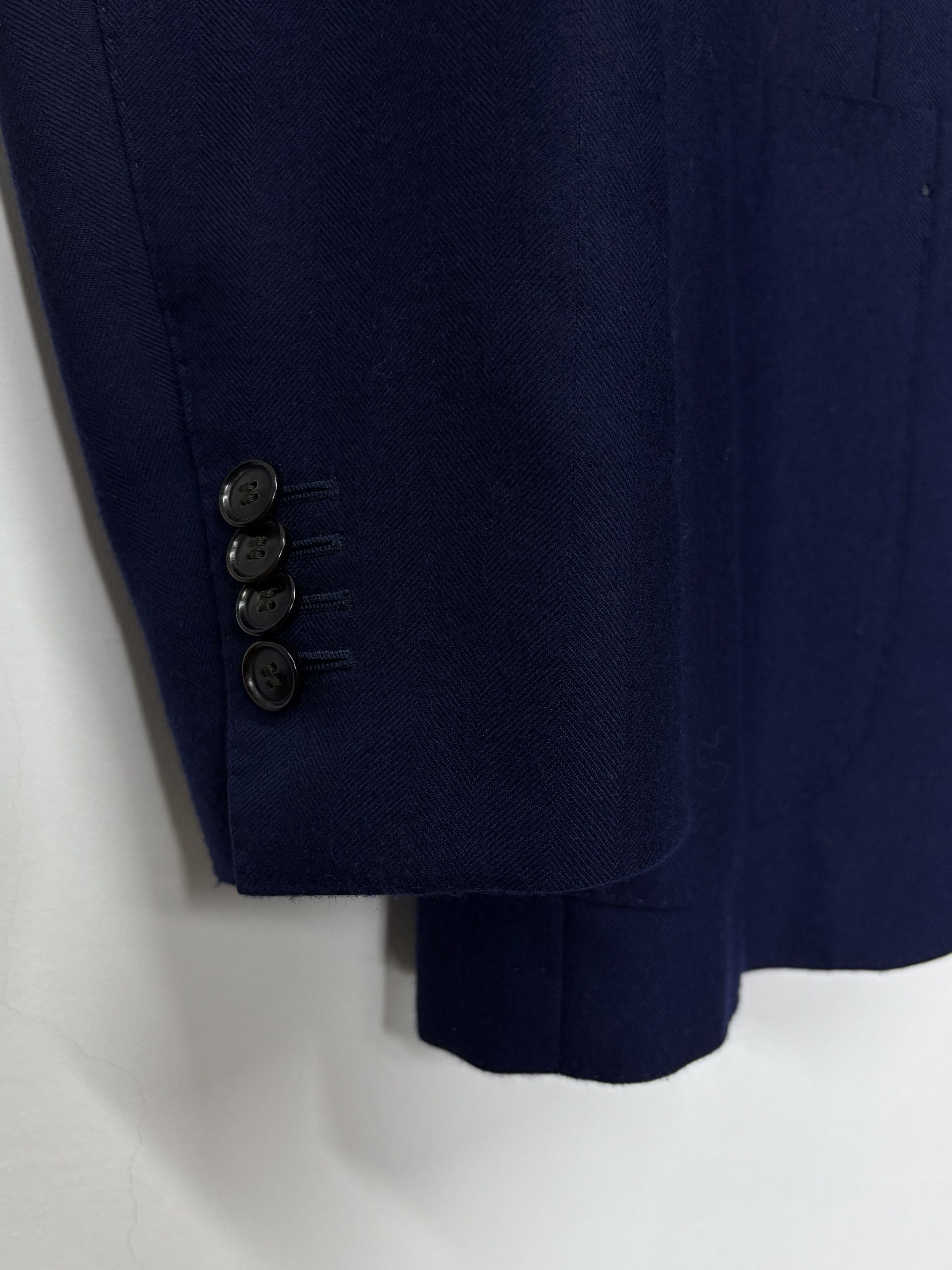 Suitsupply Suitsupply Havana HL 100% Pure Cashmere Navy Blazer Jacket Size 48R - 4 Thumbnail