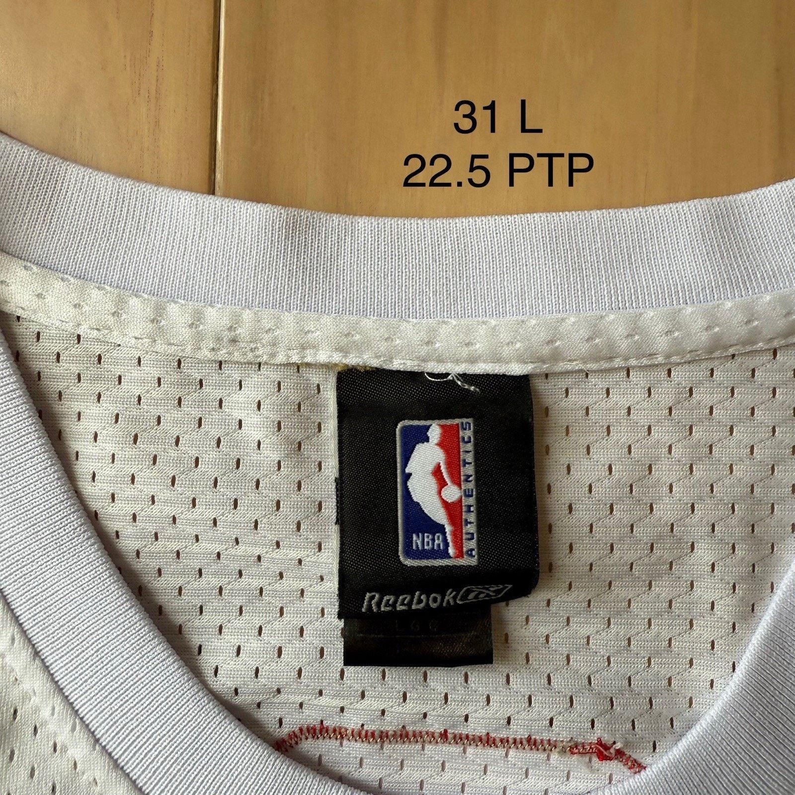 Reebok × Vintage Allen Iverson Philadelphia 76ers Jersey White Red Y2K Reebok Size US L / EU 52-54 / 3 - 5 Thumbnail