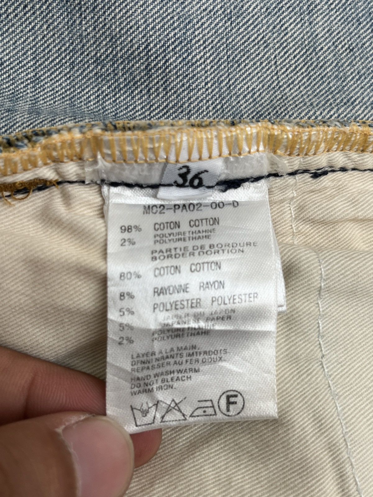 Mastermind Japan SS13 Mastermind Japan “Dreaming” Distressed Washed Jeans Size US 36 / EU 52 - 9 Thumbnail