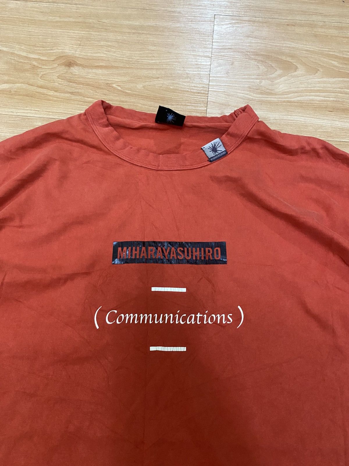 GU × Maison MIHARA YASUHIRO Miharayasuhiro x gu spell out tshirt baggy style Size US L / EU 52-54 / 3 - 9 Thumbnail