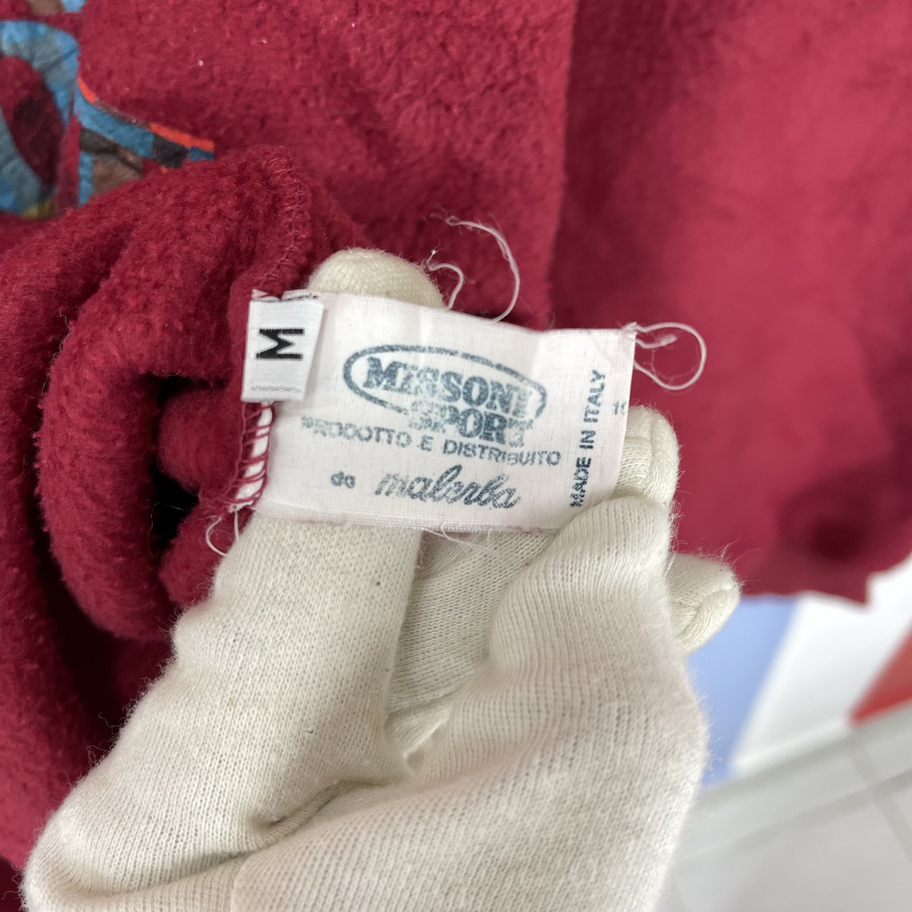 Missoni 90s Vintage MISSONI SPORTS Made In Italy Fleece #1256/AR Size US L / EU 52-54 / 3 - 6 Thumbnail