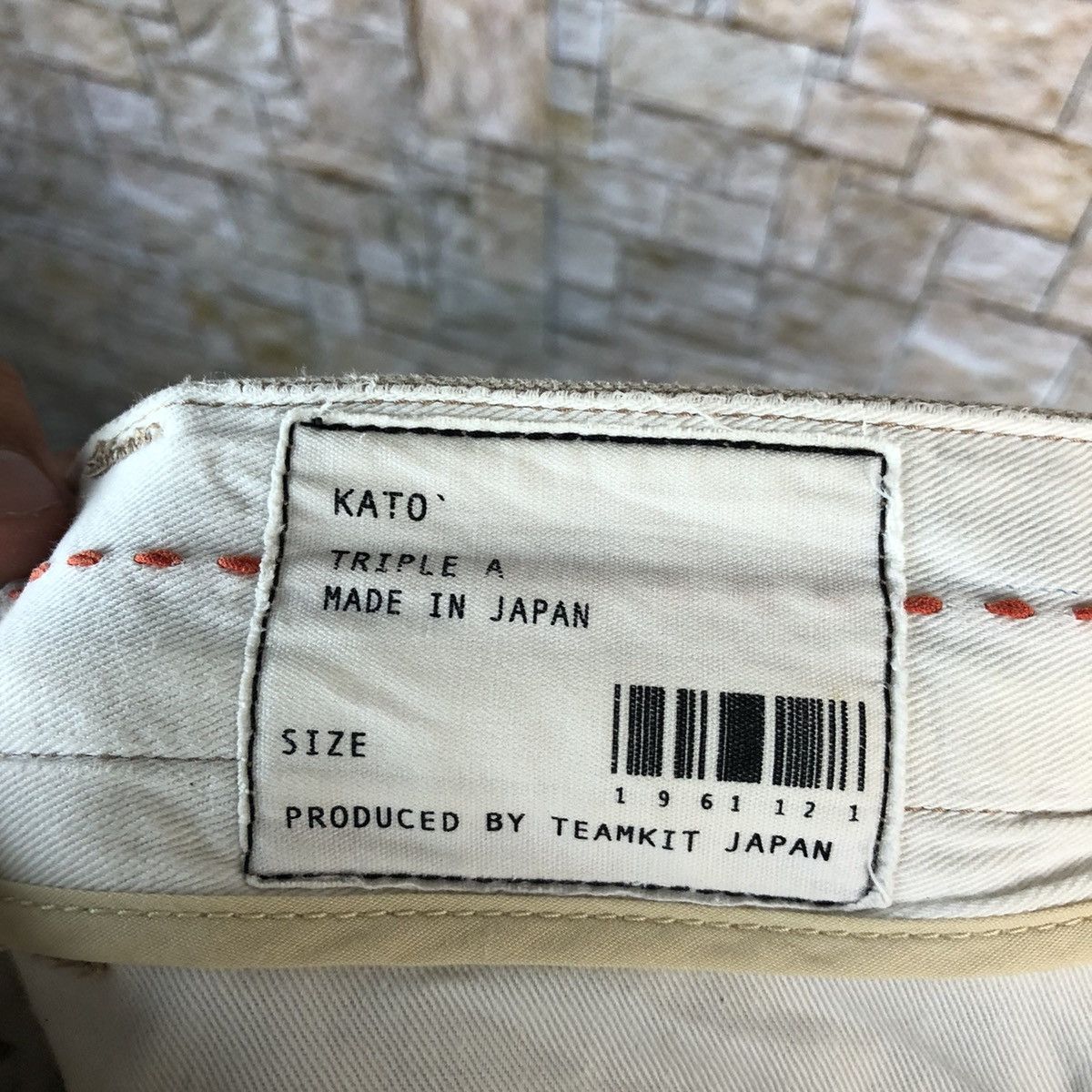 KATO Kato Triple A Teamkit Japan Cream Casual cargo Pants #A985 Size US 30 / EU 46 - 16 Thumbnail