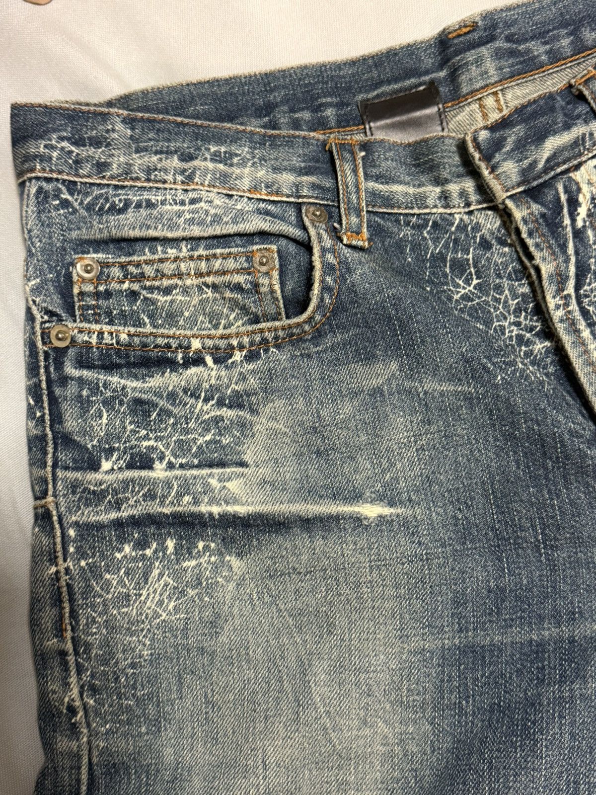 Dior Diorhomme07ss “Spider Web” Size US 29 - 3 Thumbnail