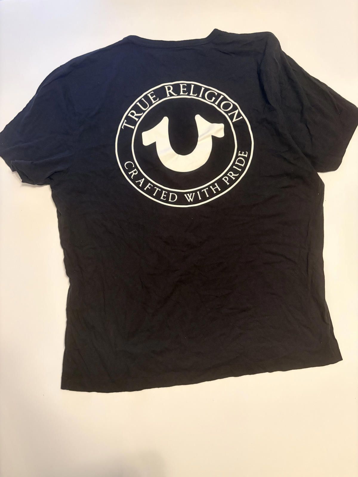 True Religion True Religion Men's Black Graphic Tee (Size 3XL) Size US XXL / EU 58 / 5 - 2 Thumbnail