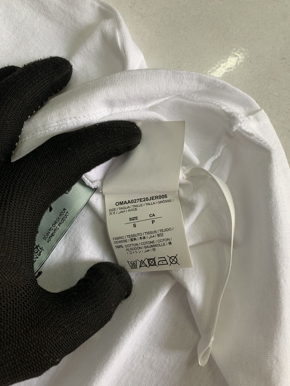 Off-White Off-White White and Red Stencil Arrows Oversized T-Shirt Size US M / EU 48-50 / 2 - 6 Thumbnail