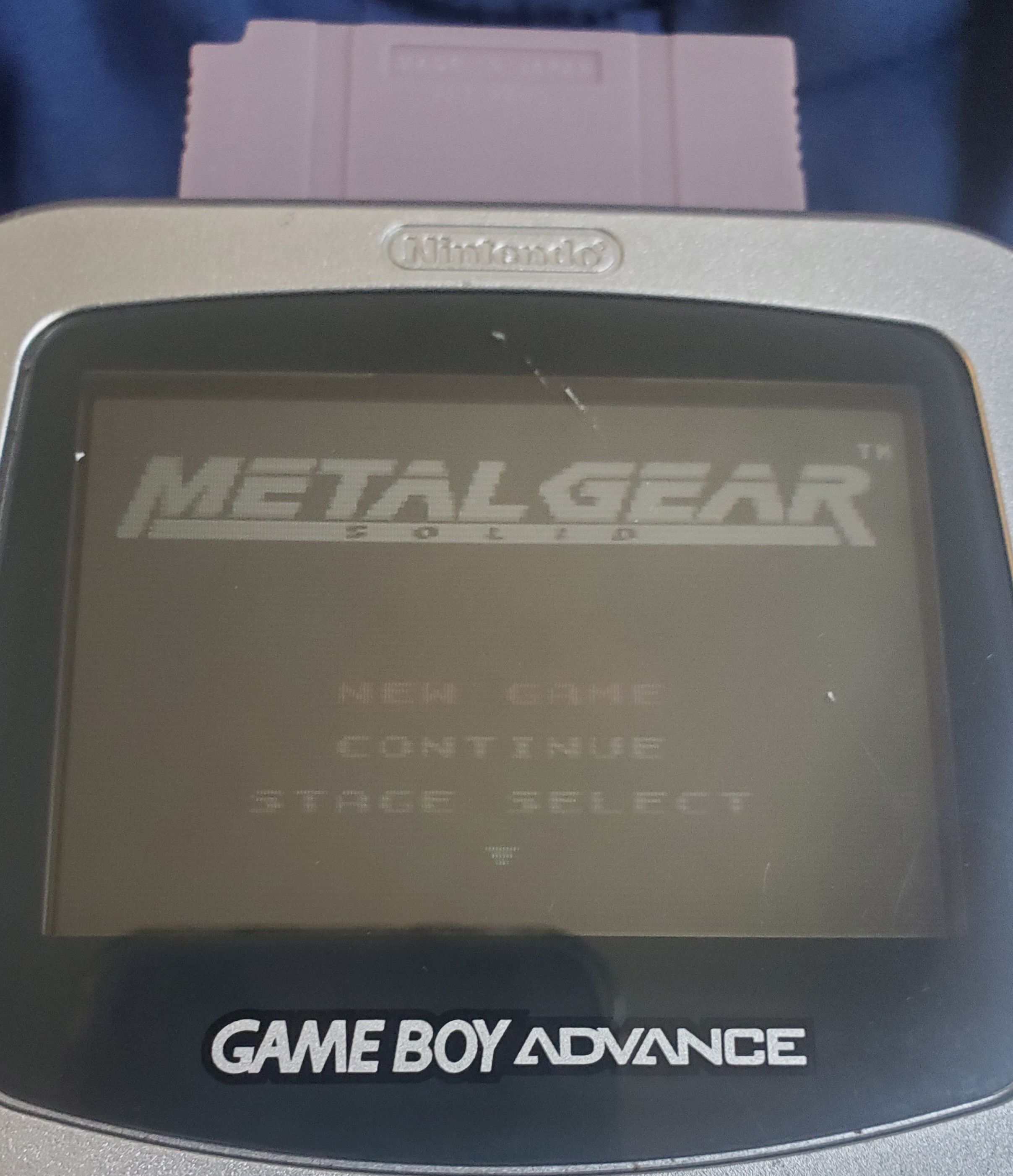 Nintendo Metal Gear Solid GBC Video Game Catridge Gameboy Color Size ONE SIZE - 3 Thumbnail