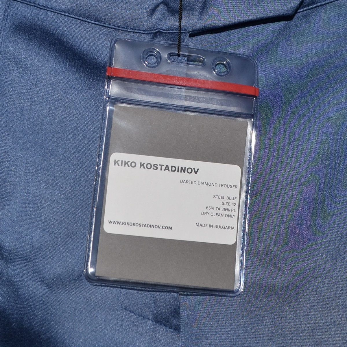 Kiko Kostadinov Kiko Kostadinov FW2020 Diamond Darted Trousers Size US 32 / EU 48 - 8 Thumbnail