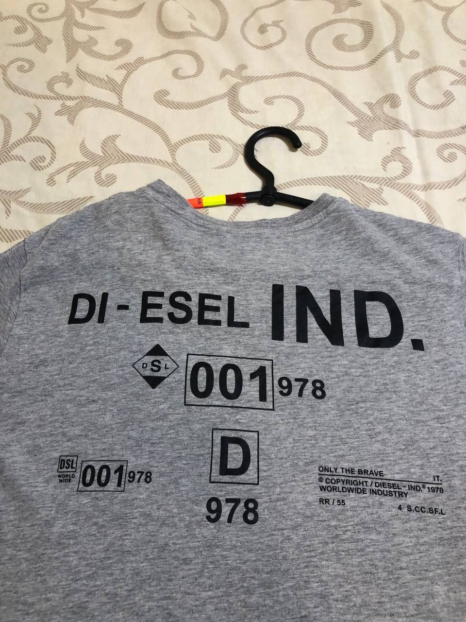 Diesel Diesel men's casual print logo short sleeve crewneck Size US M / EU 48-50 / 2 - 10 Thumbnail