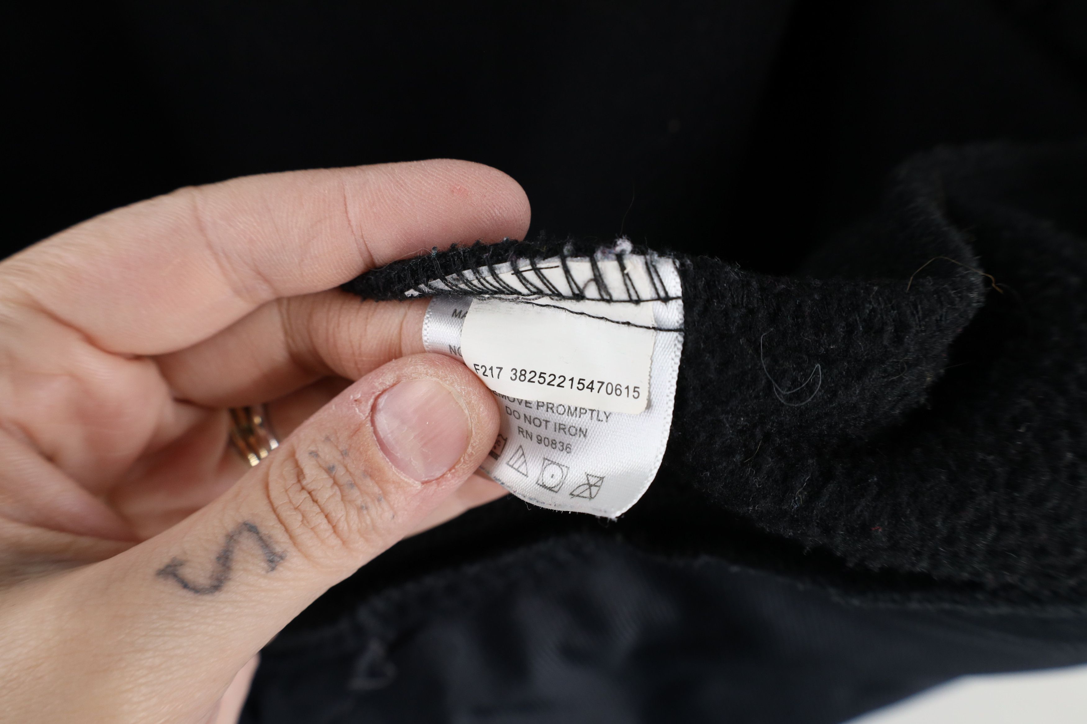 Vintage Vintage 90s Streetwear Racing Full Zip Fleece Jacket Black Size US S / EU 44-46 / 1 - 10 Thumbnail