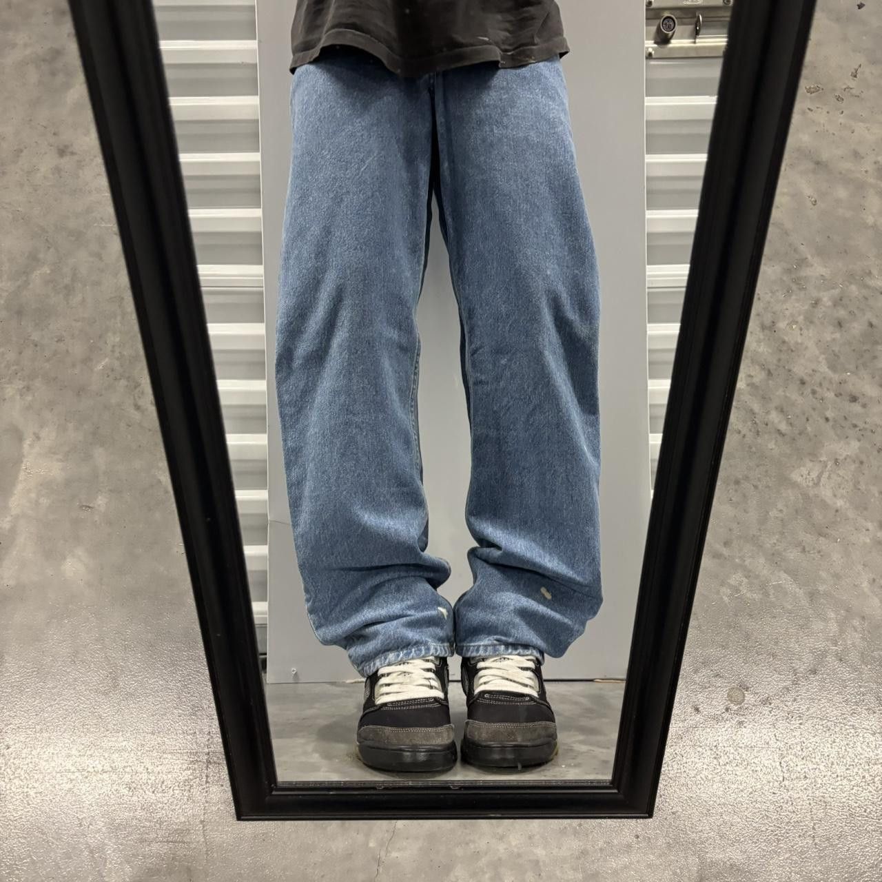Japanese Brand × Vintage Crazy Vintage Y2K/2000s Blue Wash Essential Denim Jeans! Size US 26 / EU 42 - 1 Thumbnail