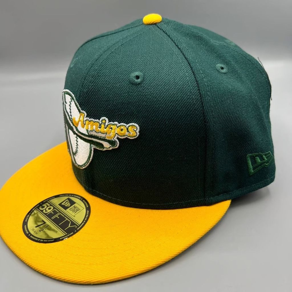 New Era Miami Amigos Hat Men 7 1/2 59Fifty New Era MiLB Fitted Cap Size ONE SIZE - 2 Thumbnail
