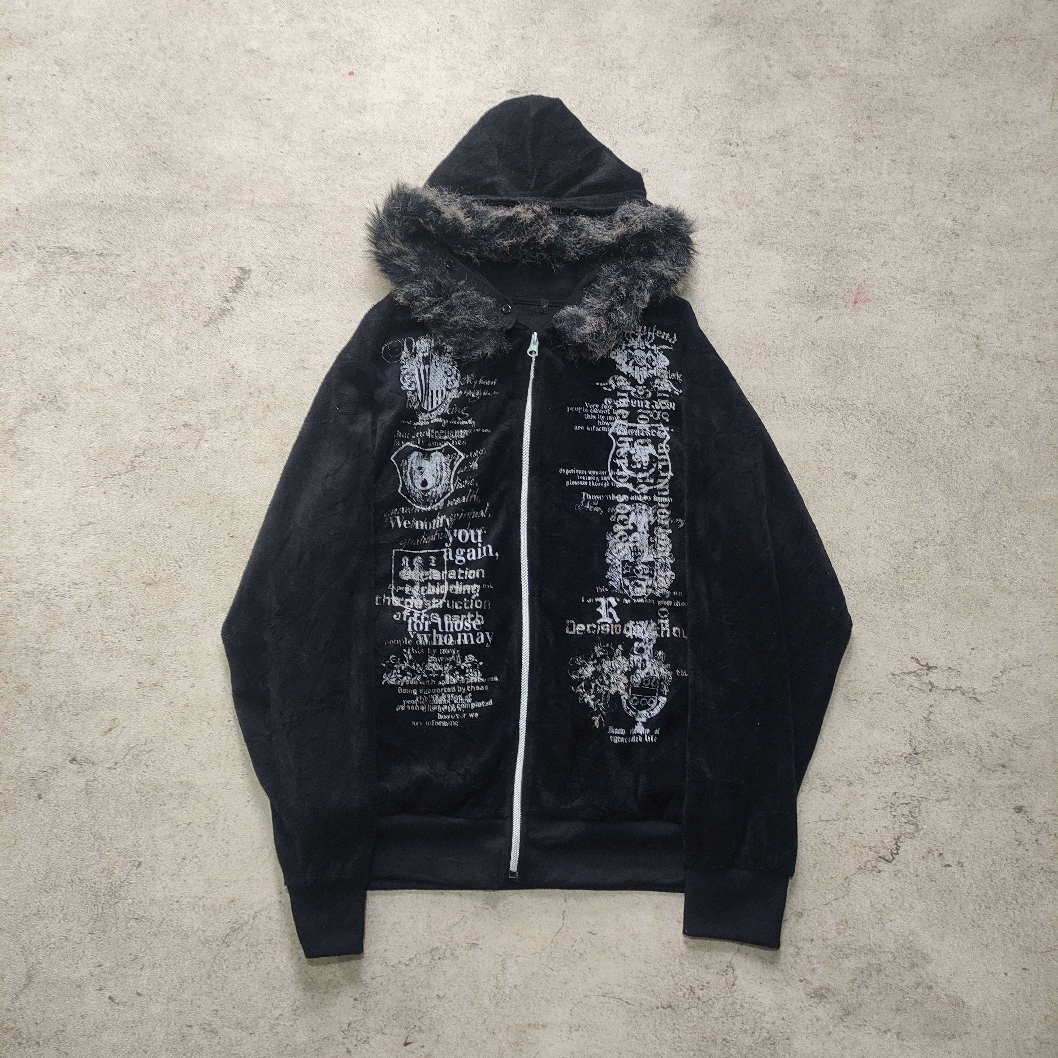 If Six Was Nine Poem Vkei Japanese Brand 2000s L Size US M / EU 48-50 / 2 - 1 Thumbnail