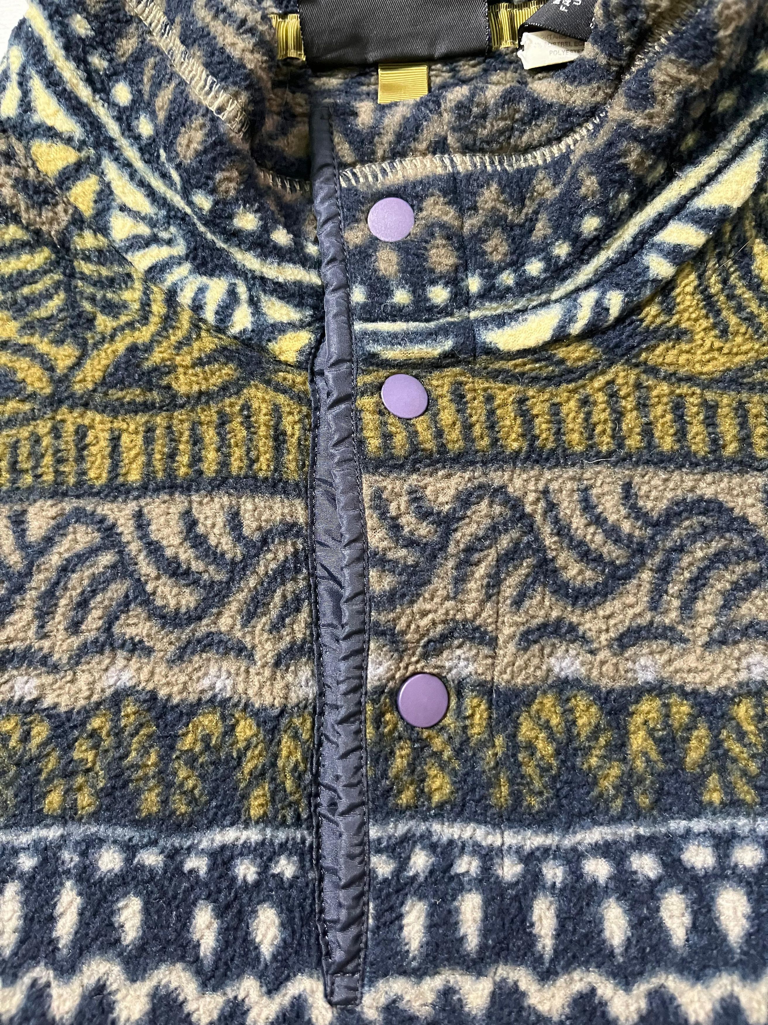 Patagonia Vintage 90s Patagonia Synchilla Tradewins Snap T Fleece XL Size US XL / EU 56 / 4 - 4 Thumbnail