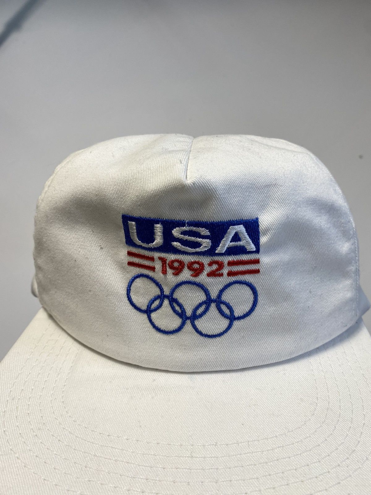 Vintage Vintage 1992 USA Olympic Games cap hat Size ONE SIZE - 3 Thumbnail