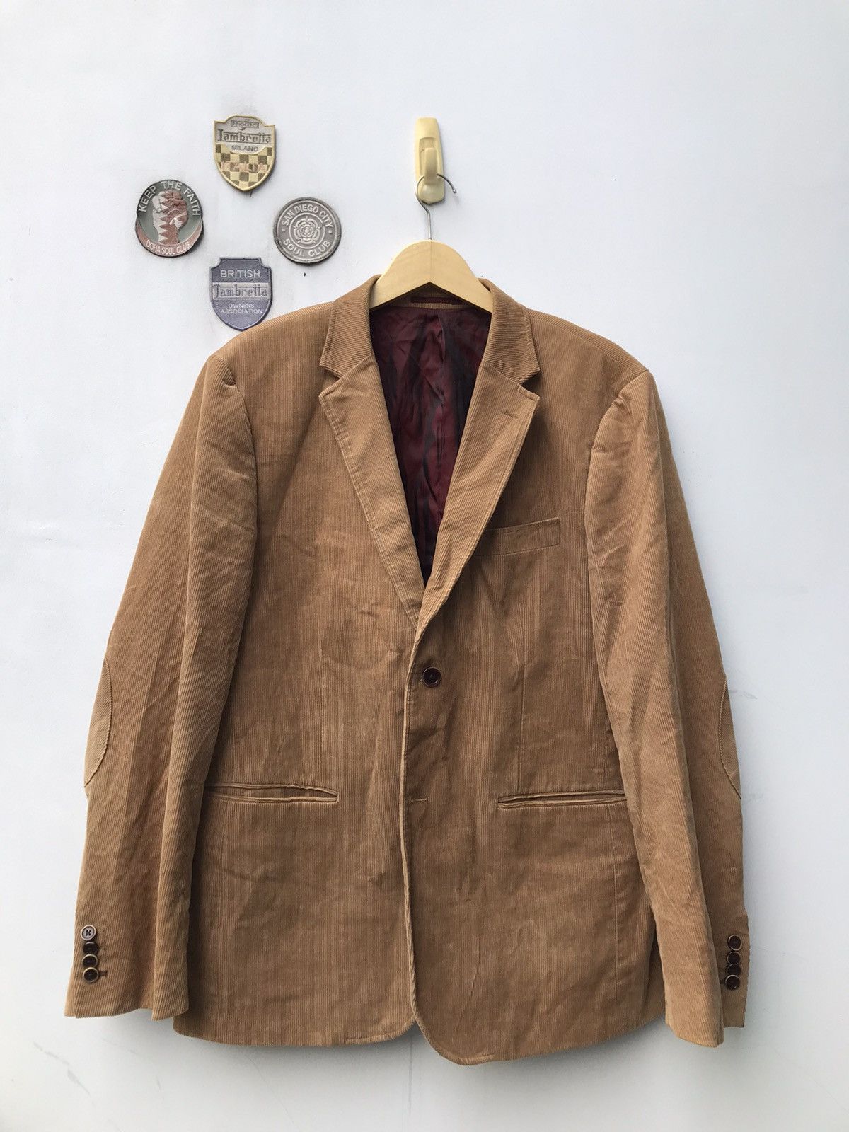 Designer × Vintage Vintage Europe Royal Class Holland 2 Button bespoke suit sav Size US L / EU 52-54 / 3 - 16 Thumbnail
