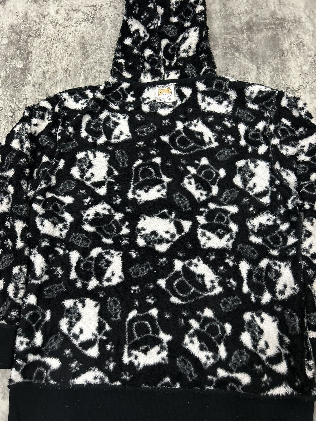 Hysteric Glamour × If Six Was Nine × Japanese Brand Necobuchi-san Animated Comfy zip up hoodie Embroidery Size US L / EU 52-54 / 3 - 7 Thumbnail