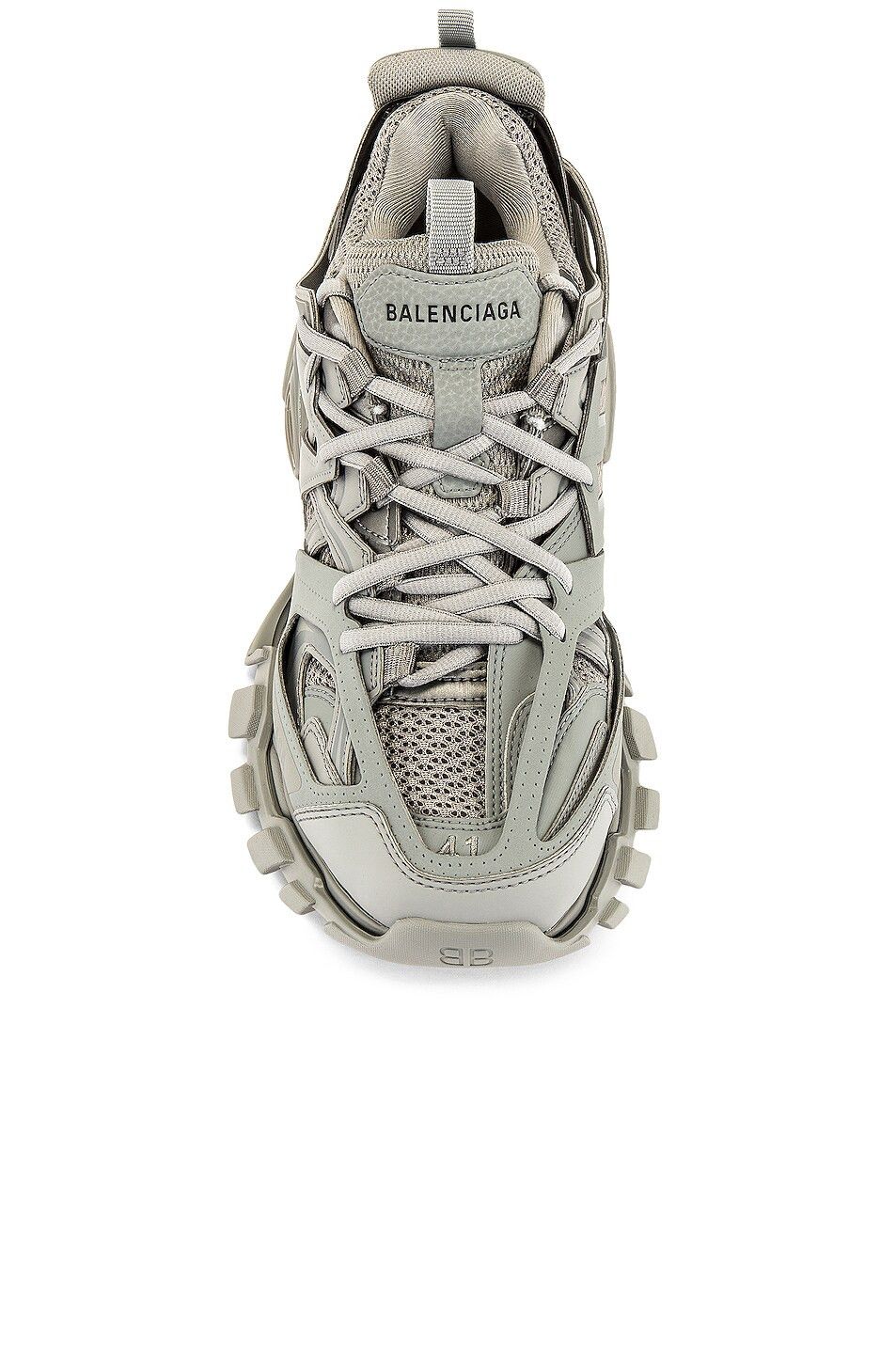 Balenciaga o1in1g1024 Track Sneakers Recycled Sole in Grey Size US 13 / EU 46 - 4 Thumbnail