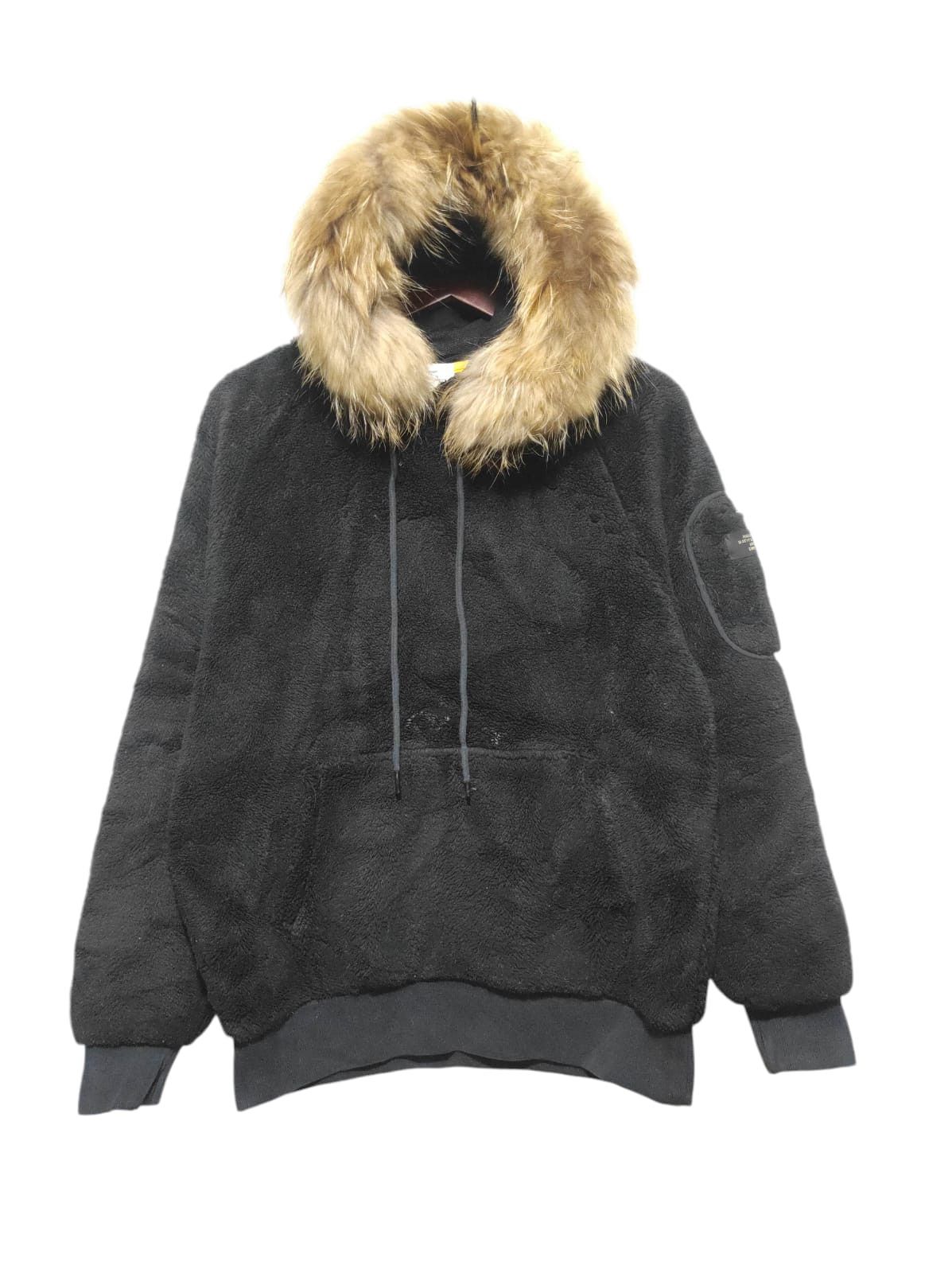 Japanese Brand Arcato Sherpa Fur Hoodie i6w9 lgb style Size US M / EU 48-50 / 2 - 1 Thumbnail