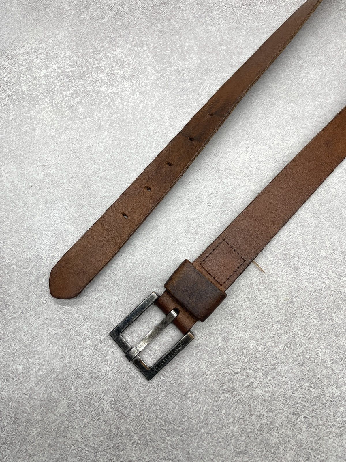 G-Star Mens G Star Raw Leather Belt Brown Size ONE SIZE - 4 Thumbnail