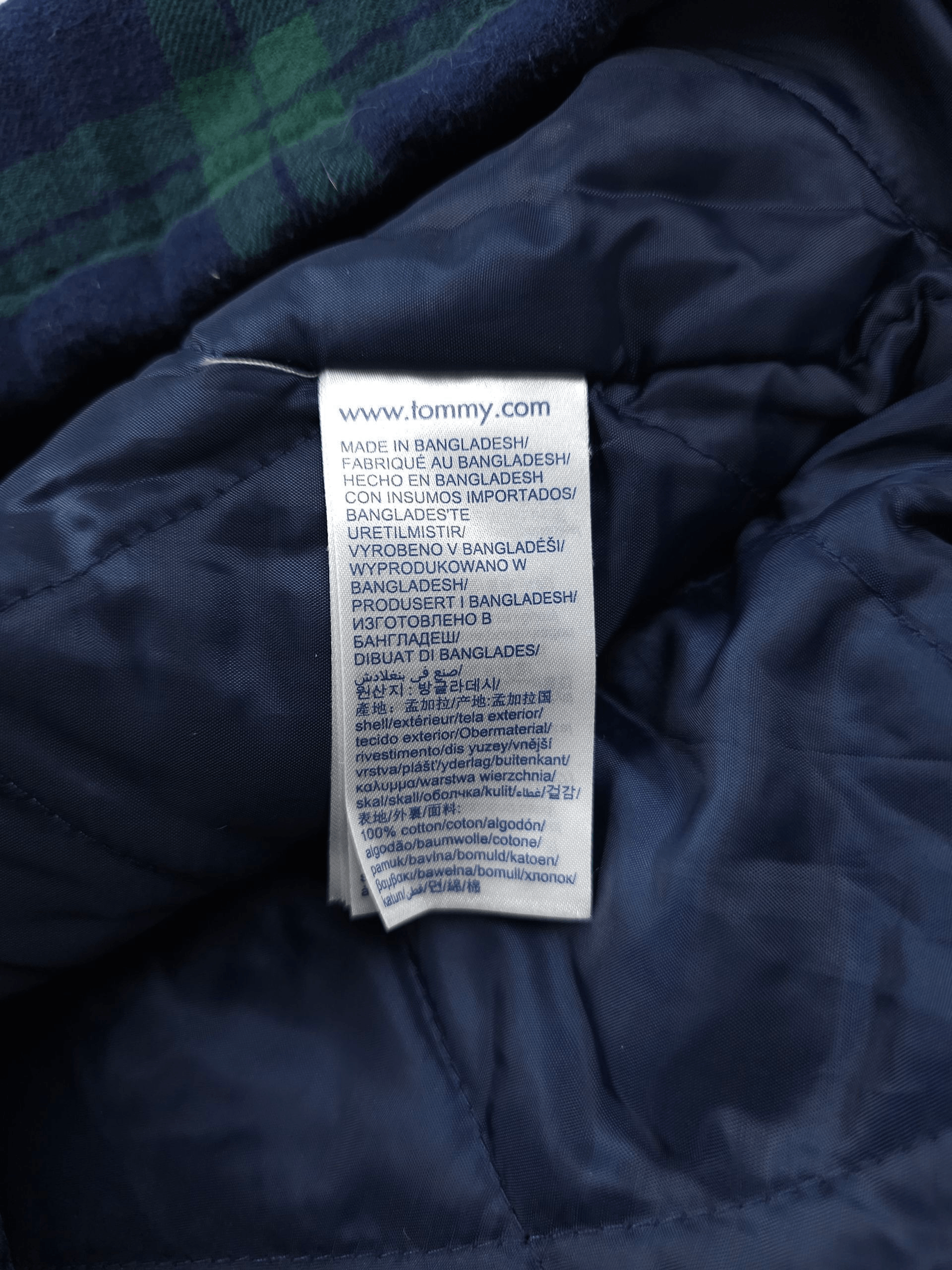 Tommy Hilfiger 💎 Tommy Hilfiger Reflective Workwear Checked Jacket XL Size US XL / EU 56 / 4 - 7 Thumbnail