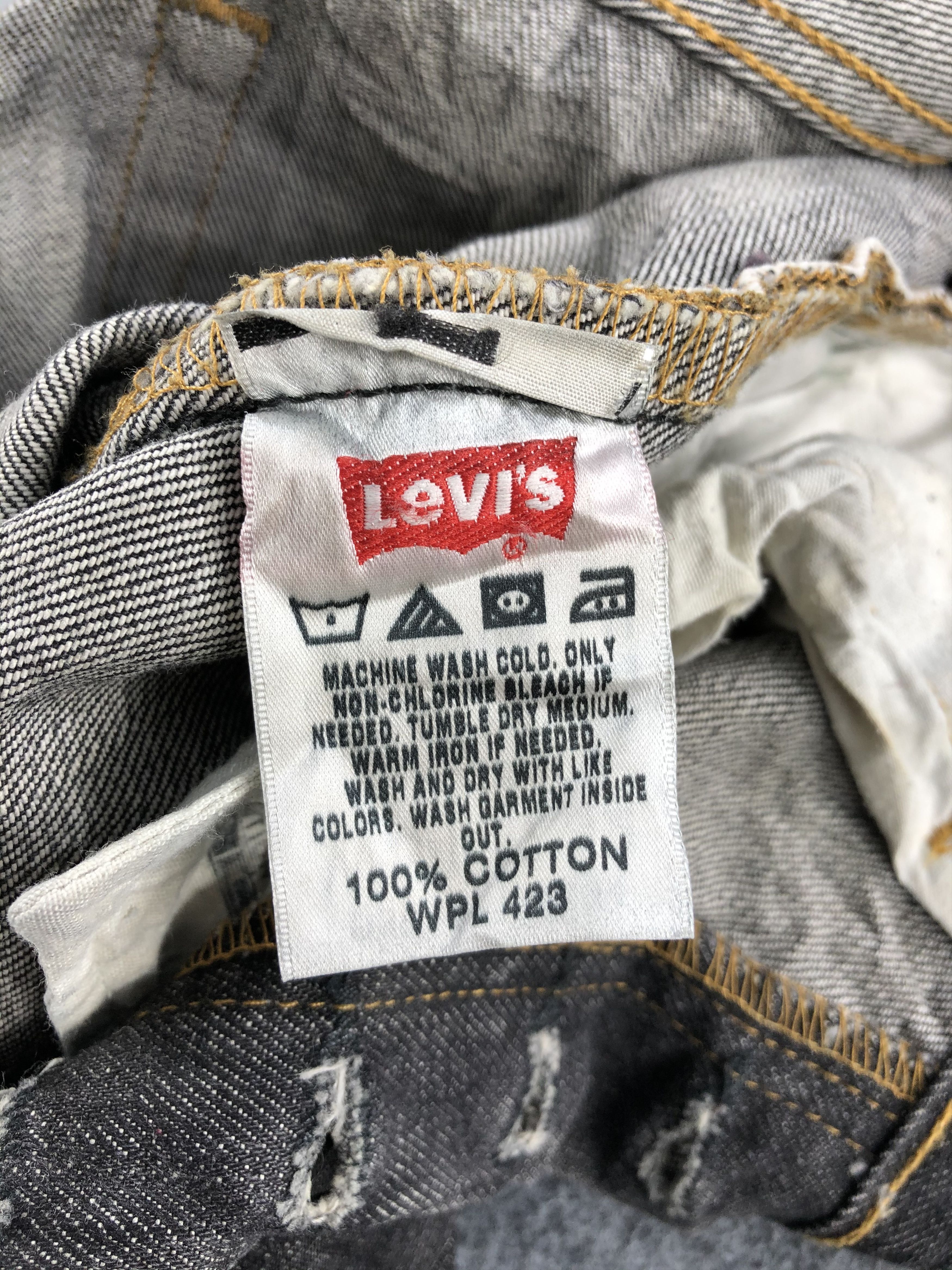 Levi's Vintage Levis 501 Jeans-JM671 Size US 33 - 11 Thumbnail