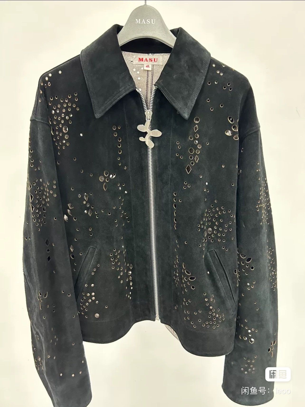 Japanese Brand Masu laser leather jacket Size US M / EU 48-50 / 2 - 1 Thumbnail