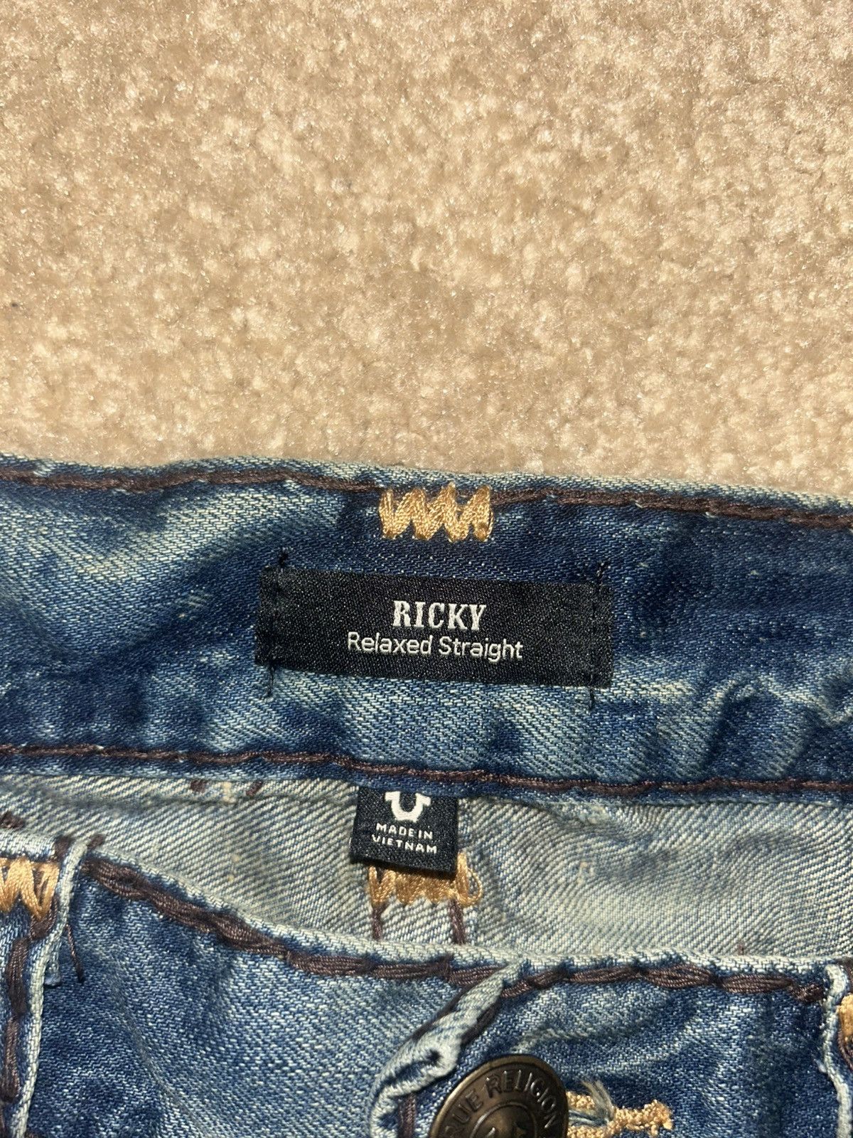 True Religion True Religion- Ricky Straight leg Size US 34 / EU 50 - 6 Thumbnail