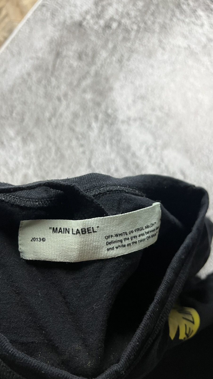 Off-White Off white temperature caution tape dont cross line t shirt Size US M / EU 48-50 / 2 - 6 Thumbnail