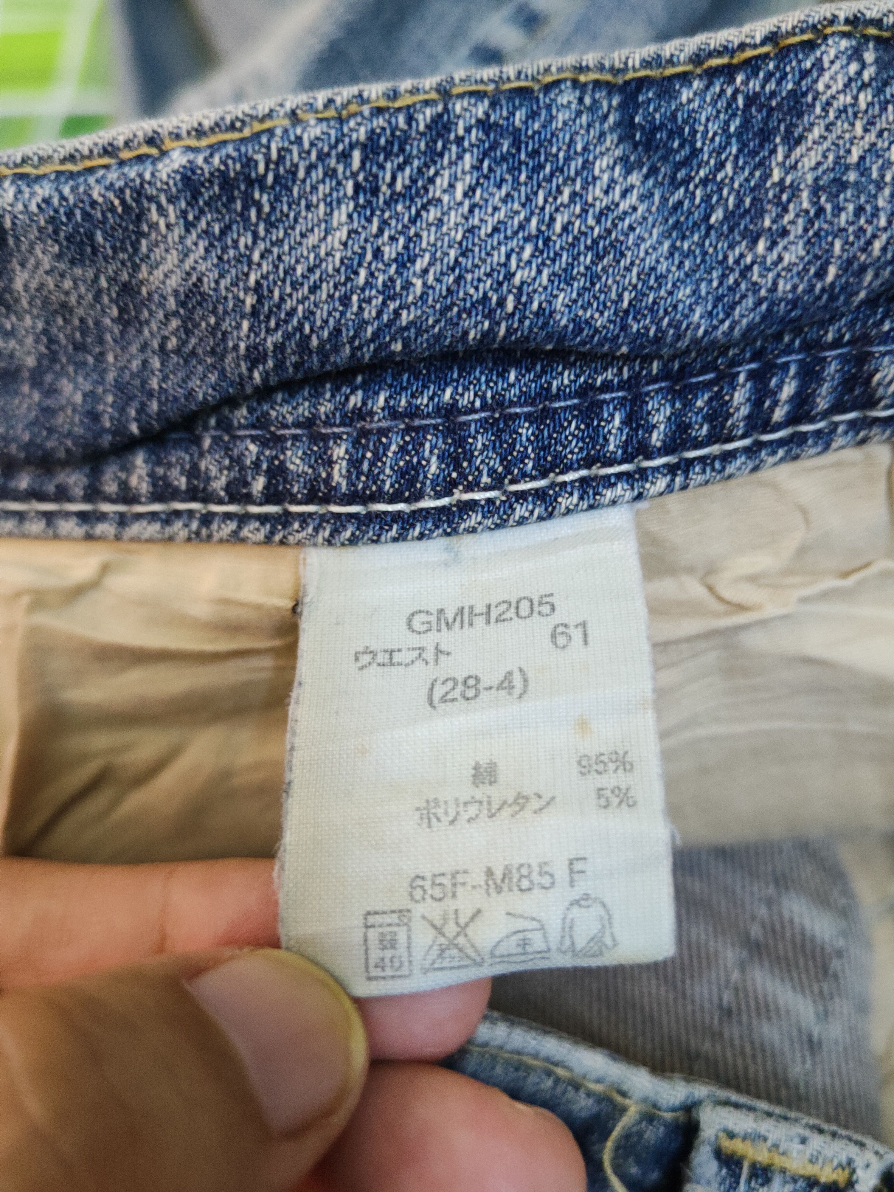 Japanese Brand DL Georgia Love Blue Faded Multipocket Denim #S1582 Size 26" / US 2 / IT 38 - 13 Thumbnail