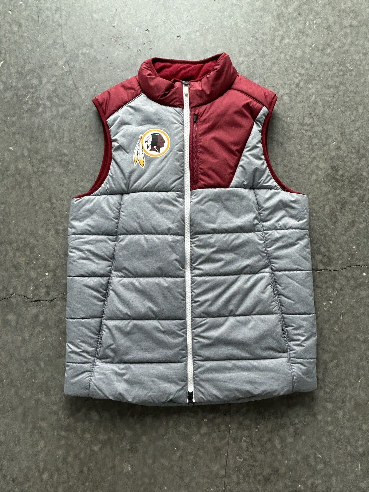 Nike NFL Nike On Field Washington Redskins Puffer Vest Size US S / EU 44-46 / 1 - 1 Thumbnail