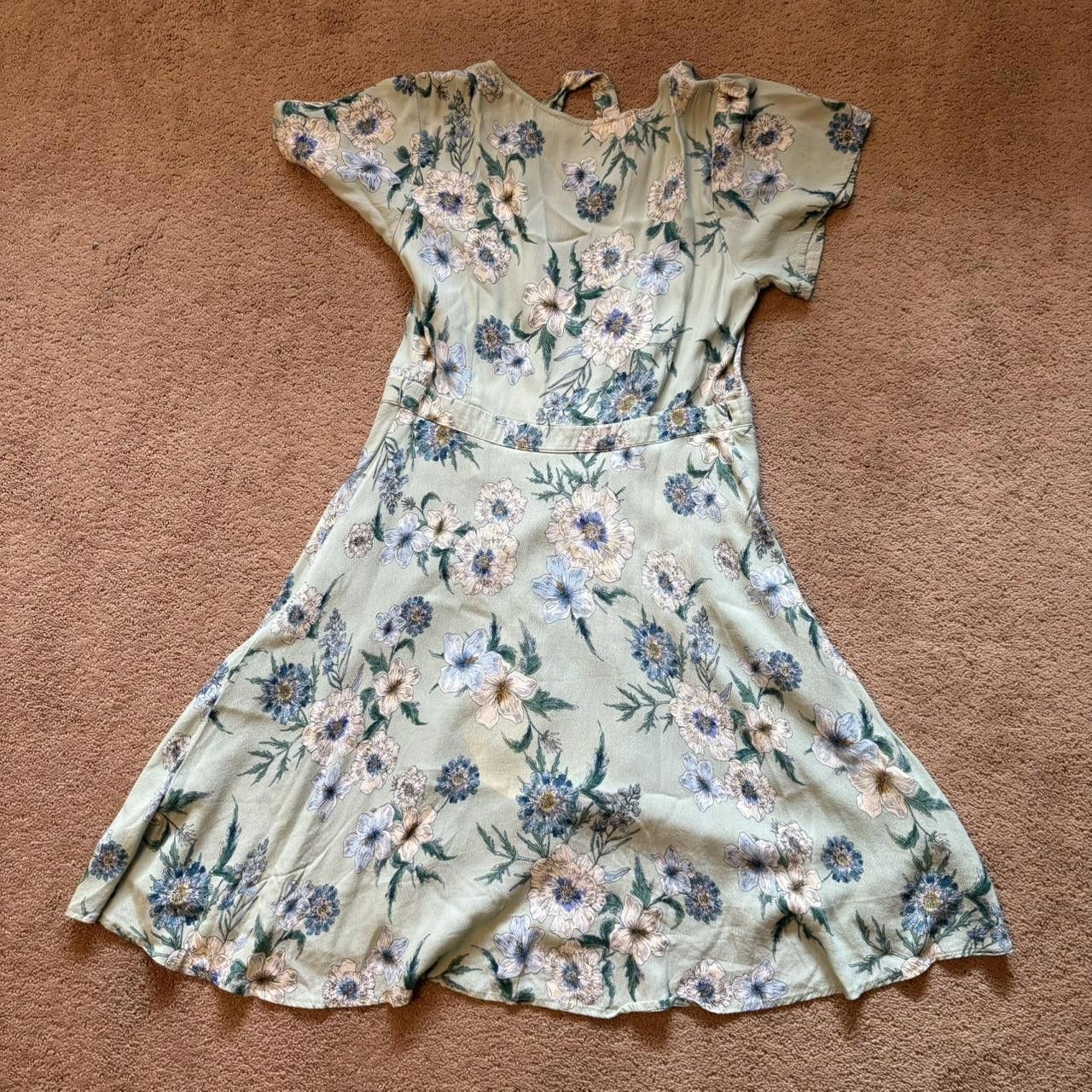 Designer Women's Blue and Green Dress Size M / US 6-8 / IT 42-44 - 5 Thumbnail