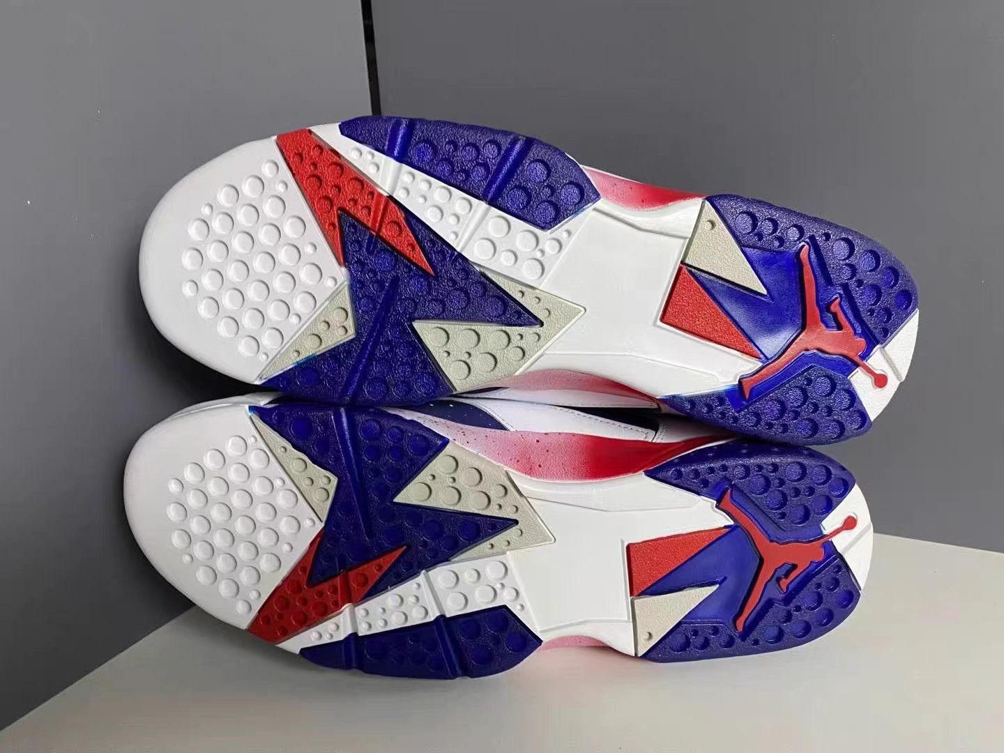 Jordan Brand Air Jordan 7 Retro New Olympic White Blue K15 Size US 10 / EU 43 - 8 Thumbnail