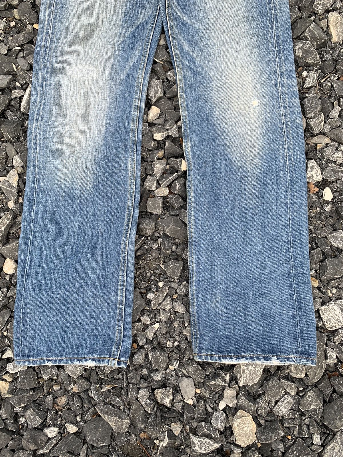 Other JAPANESE BRAND MACPHEE SELVEDGE BUTTON FLY DISTRESSED DENIM Size US 31 - 8 Thumbnail