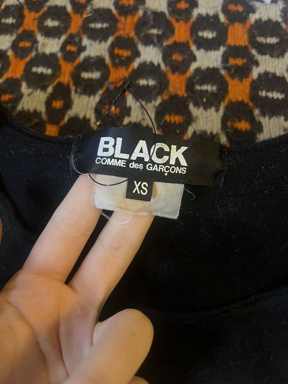 Comme des Garcons Black Vintage CDG Black graphic woman’s top Size XS / US 0-2 / IT 36-38 - 3 Thumbnail