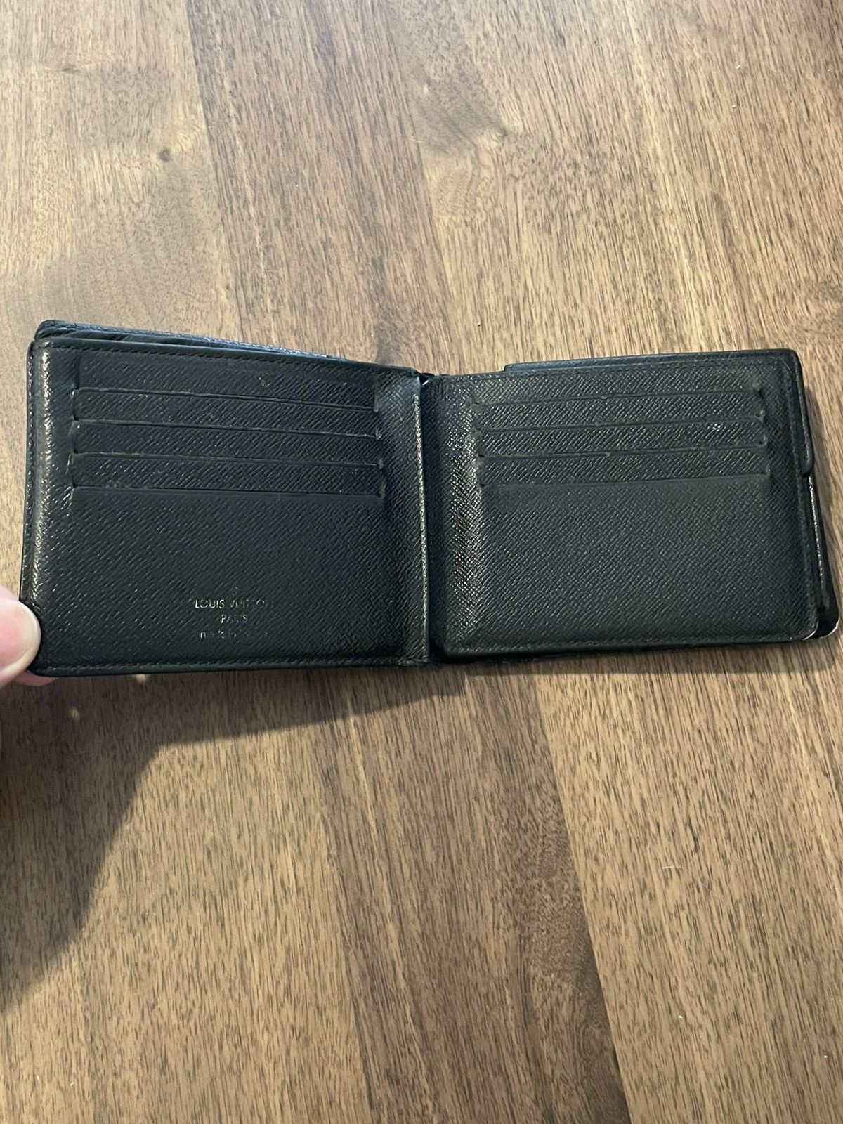 Louis Vuitton Louis Vuitton Damier Graphite Canvas Multiple Wallet Black Size ONE SIZE - 2 Thumbnail