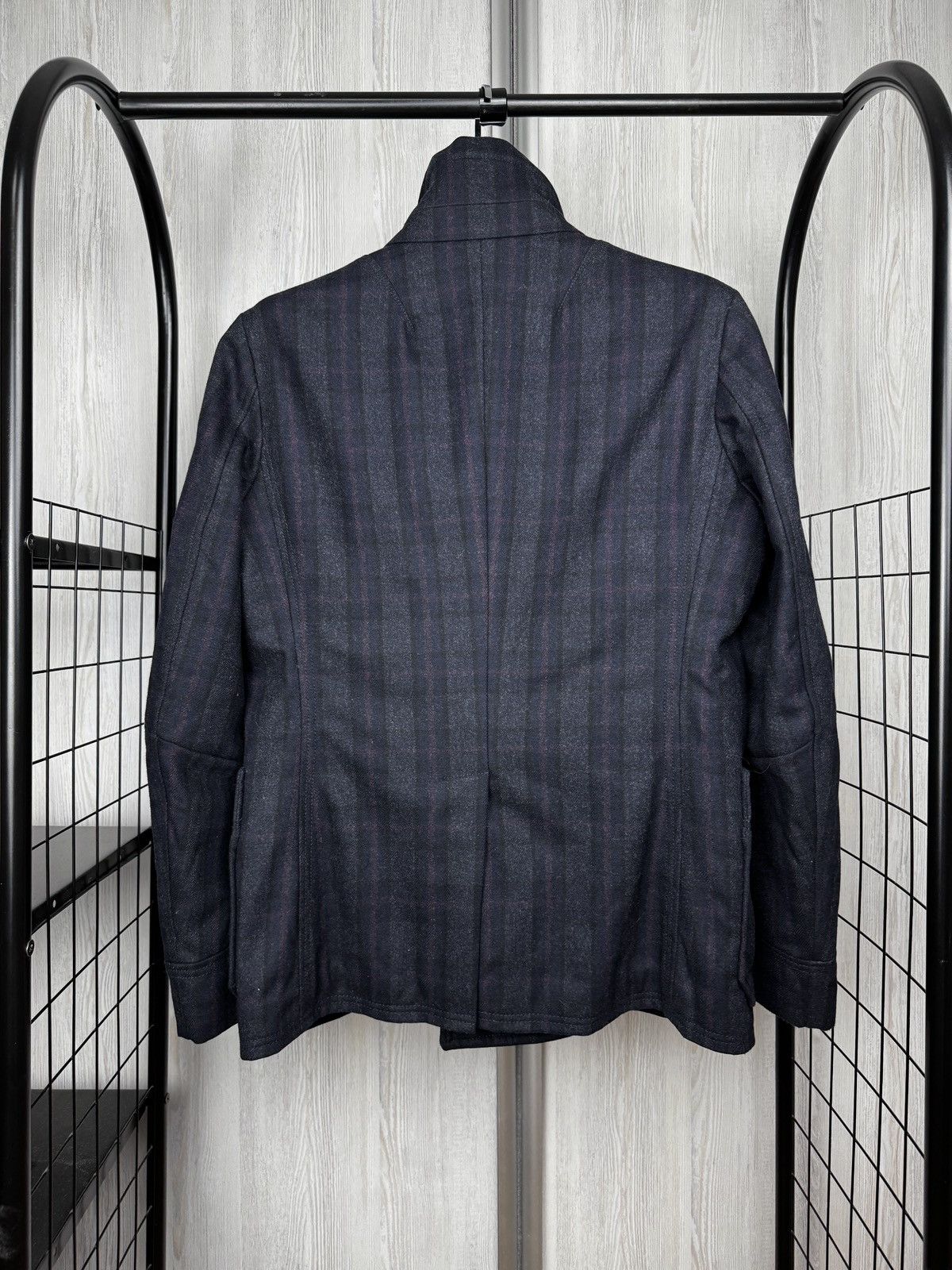 Pal Zileri RRP $2100 Pal Zileri Check Double Breasted Overcoat 40US/50I Size US M / EU 48-50 / 2 - 9 Thumbnail