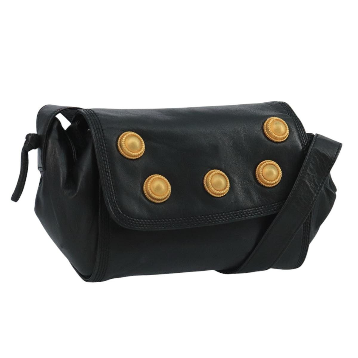 Loewe LOEWE Shoulder Bag Leather Black Size ONE SIZE - 1 Thumbnail