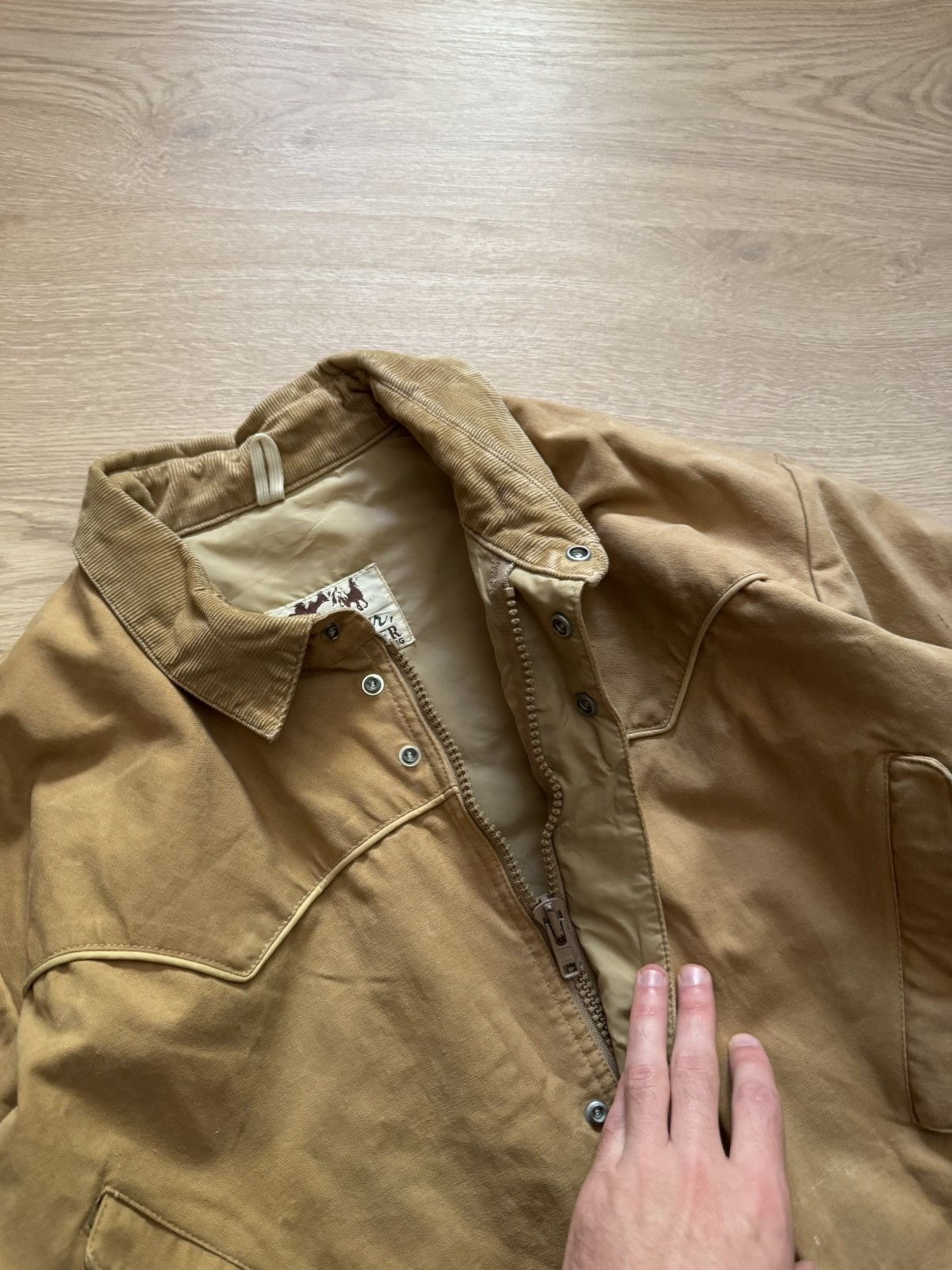 Vintage Vintage 90’s Schaefer Made In USA Cowboy Western Jacket Size US XL / EU 56 / 4 - 6 Thumbnail