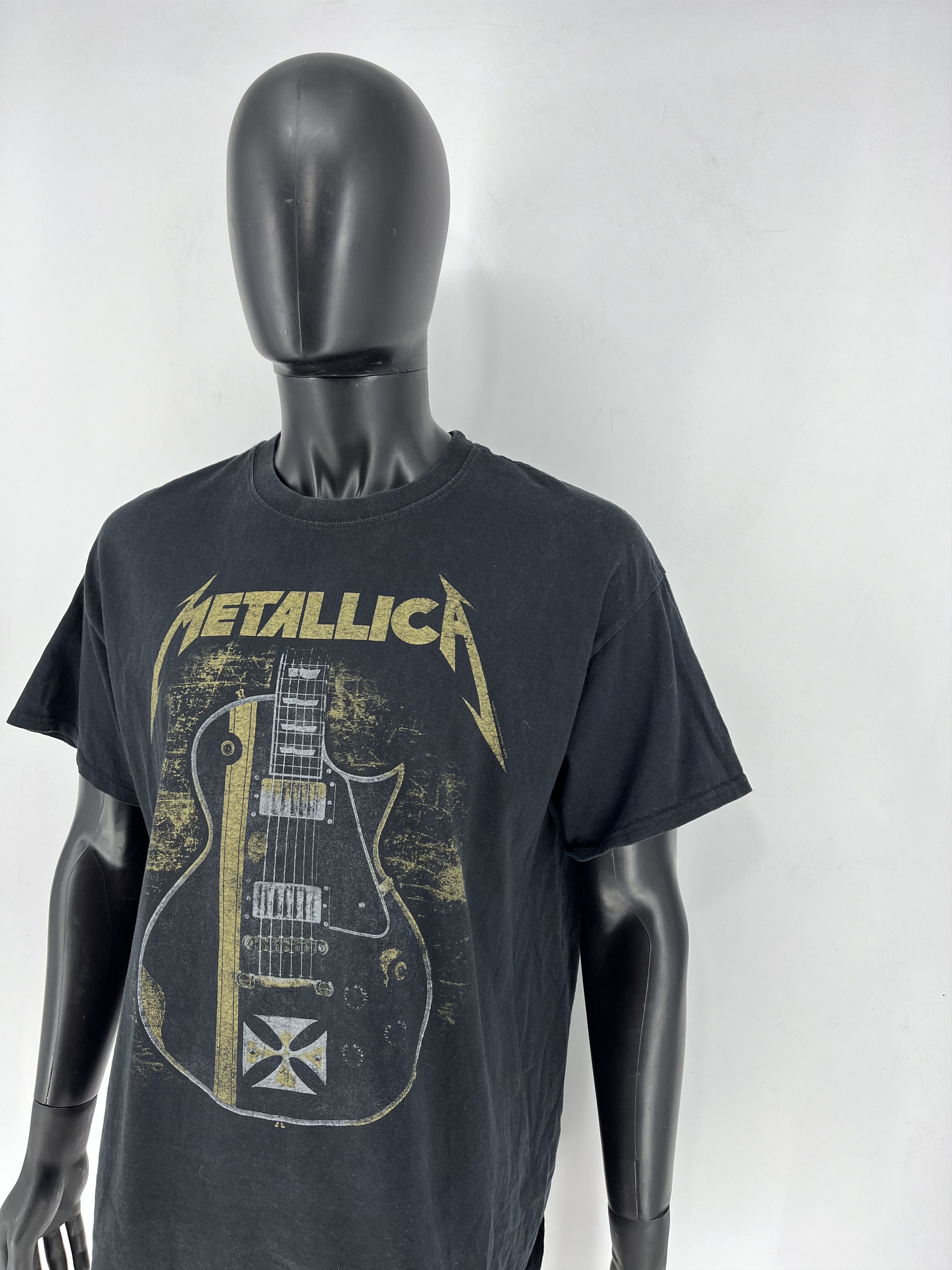 Band Tees Vintage Y2K Metallica Skulls Dead Face Band Rock Streetwear Size US XL / EU 56 / 4 - 4 Thumbnail