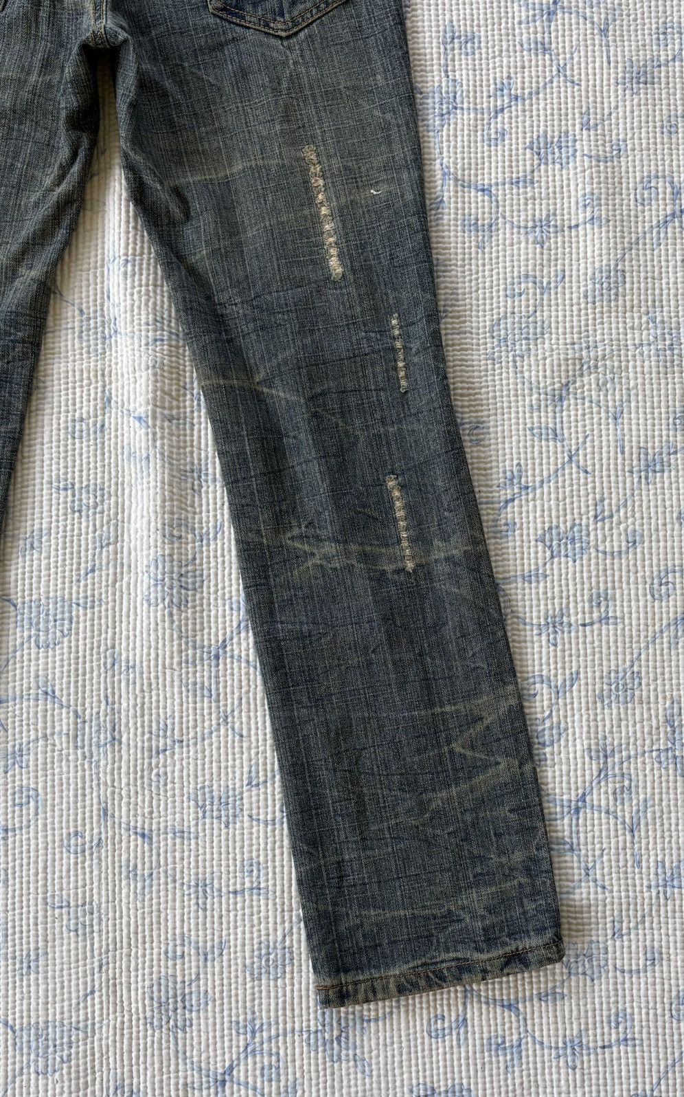 Vintage Vintage ZLR Streetwear Jeans Distressed Denim Size US 32 / EU 48 - 10 Thumbnail