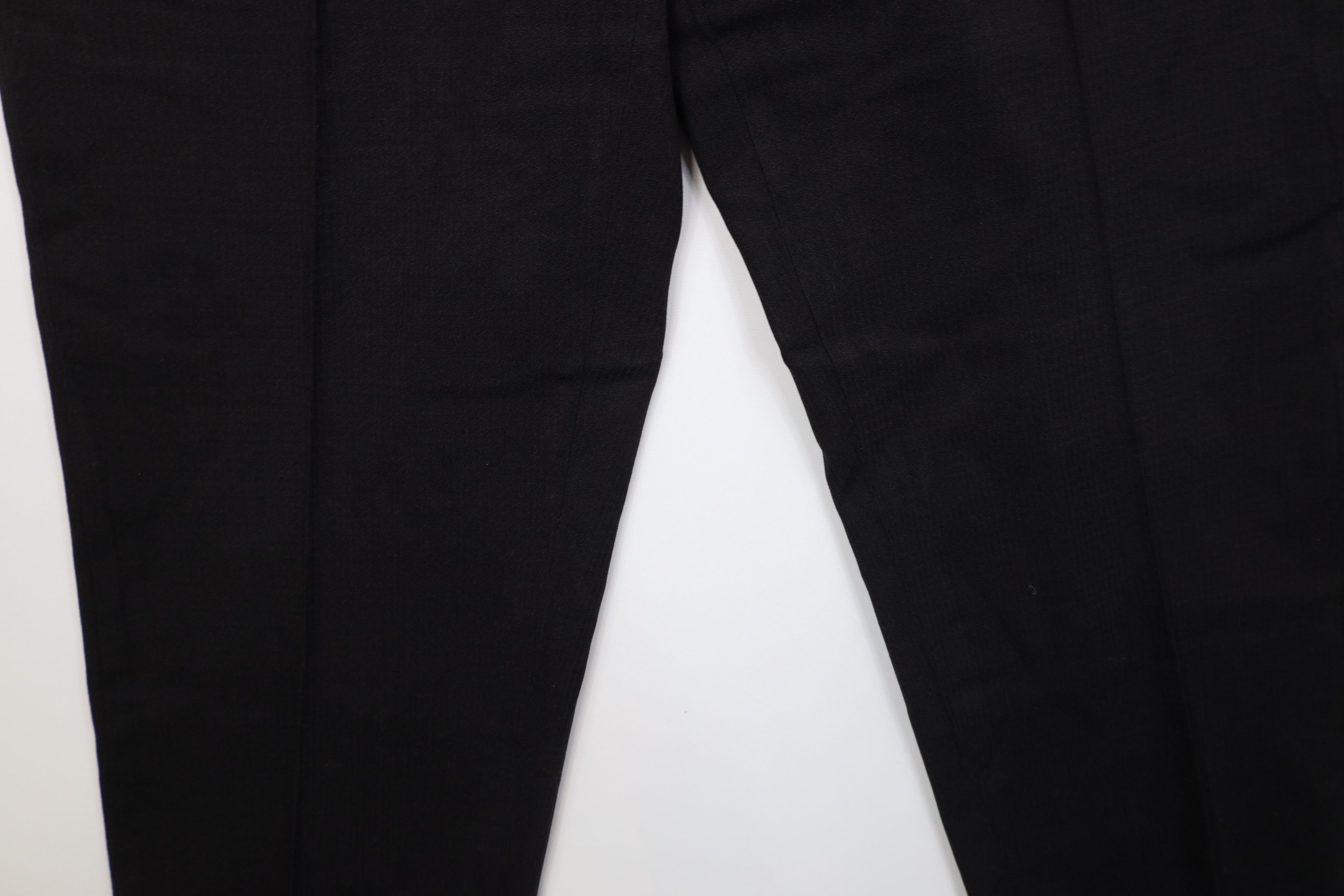 Vintage Vintage 50s Rockabilly Gabardine Knit Chino Pants Black USA Size US 34 / EU 50 - 5 Thumbnail